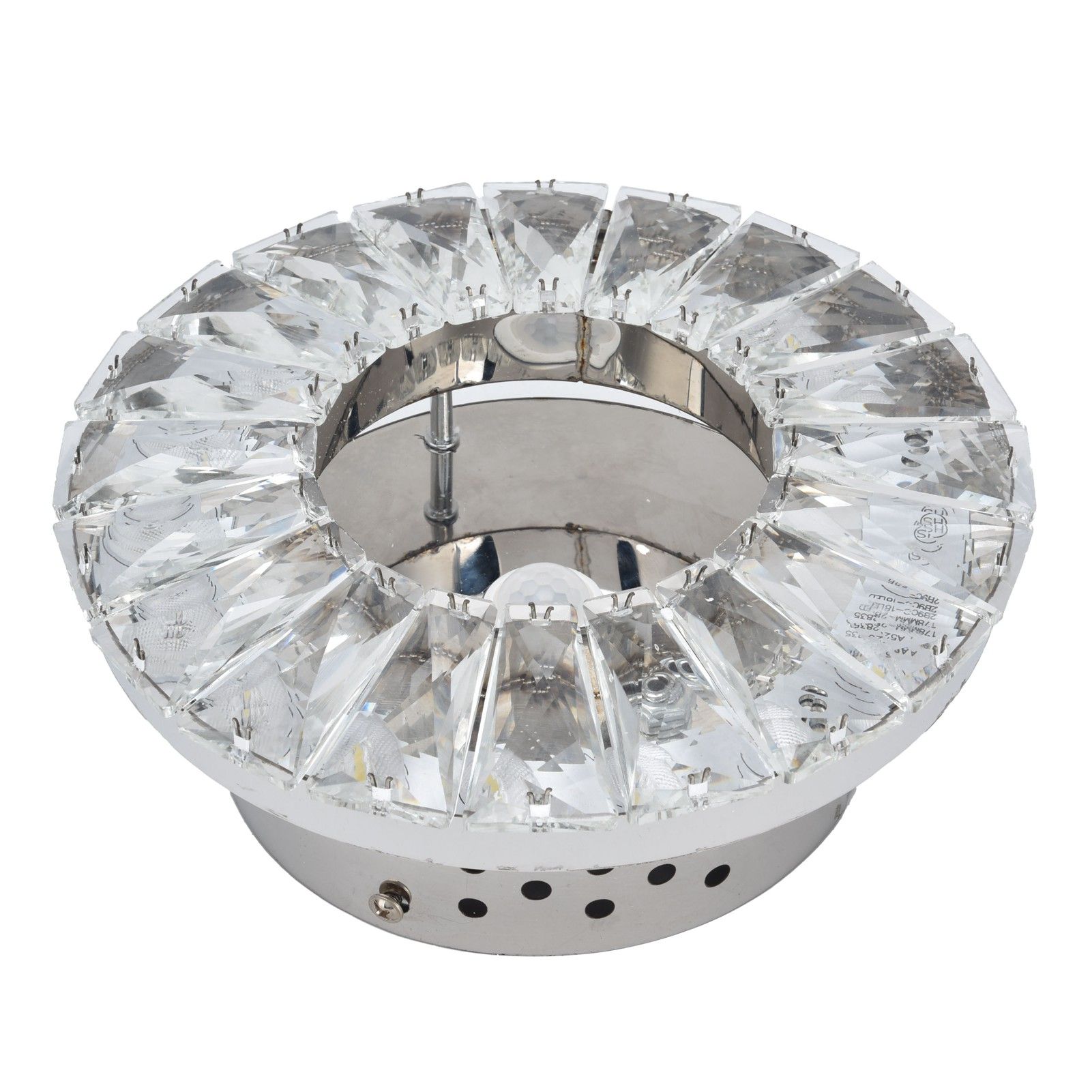 LED Crystal Wall Lamp 85‑265V 2000LM Human Body Induction Wall Lamp for Aisle view 4
