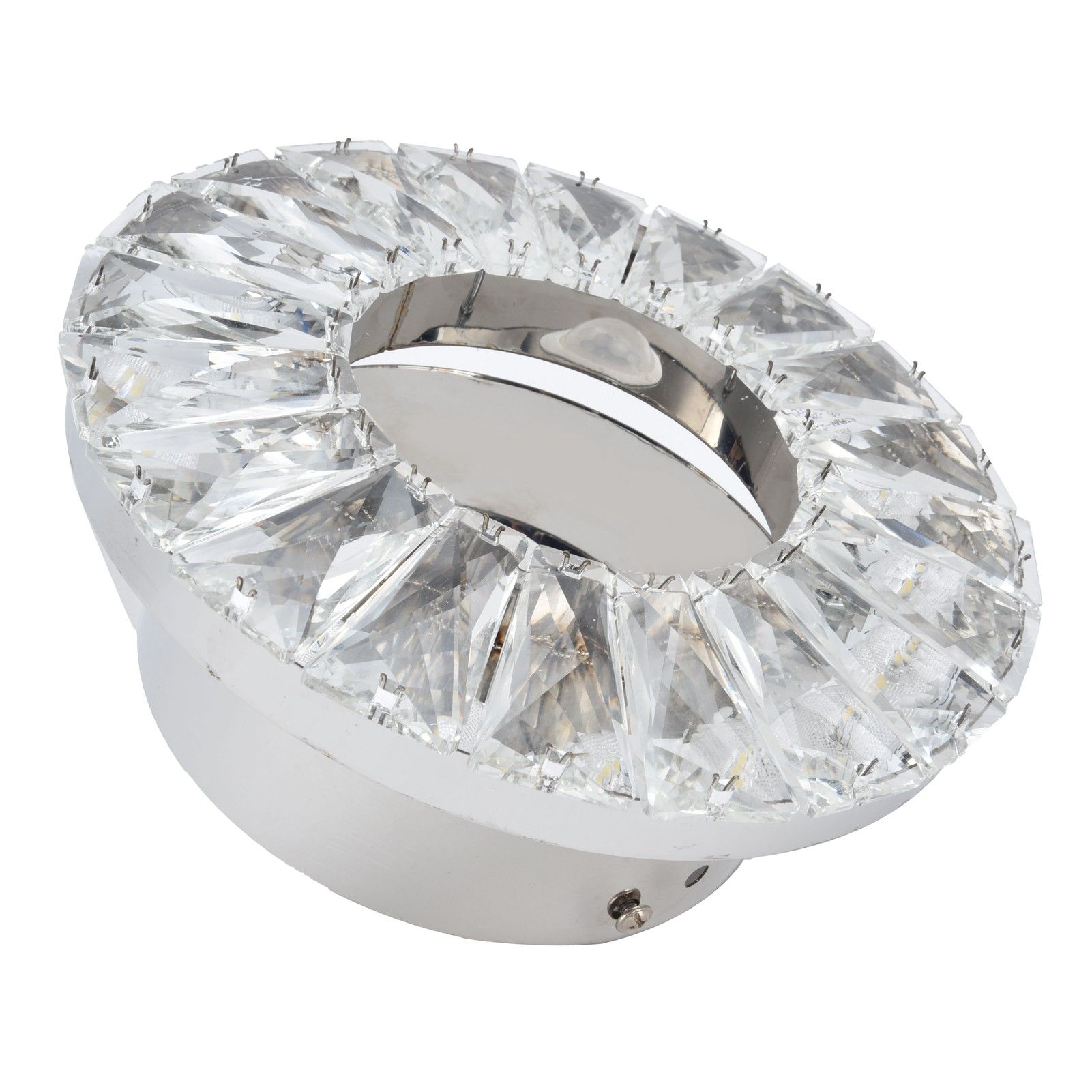 LED Crystal Wall Lamp 85‑265V 2000LM Human Body Induction Wall Lamp for Aisle view 6