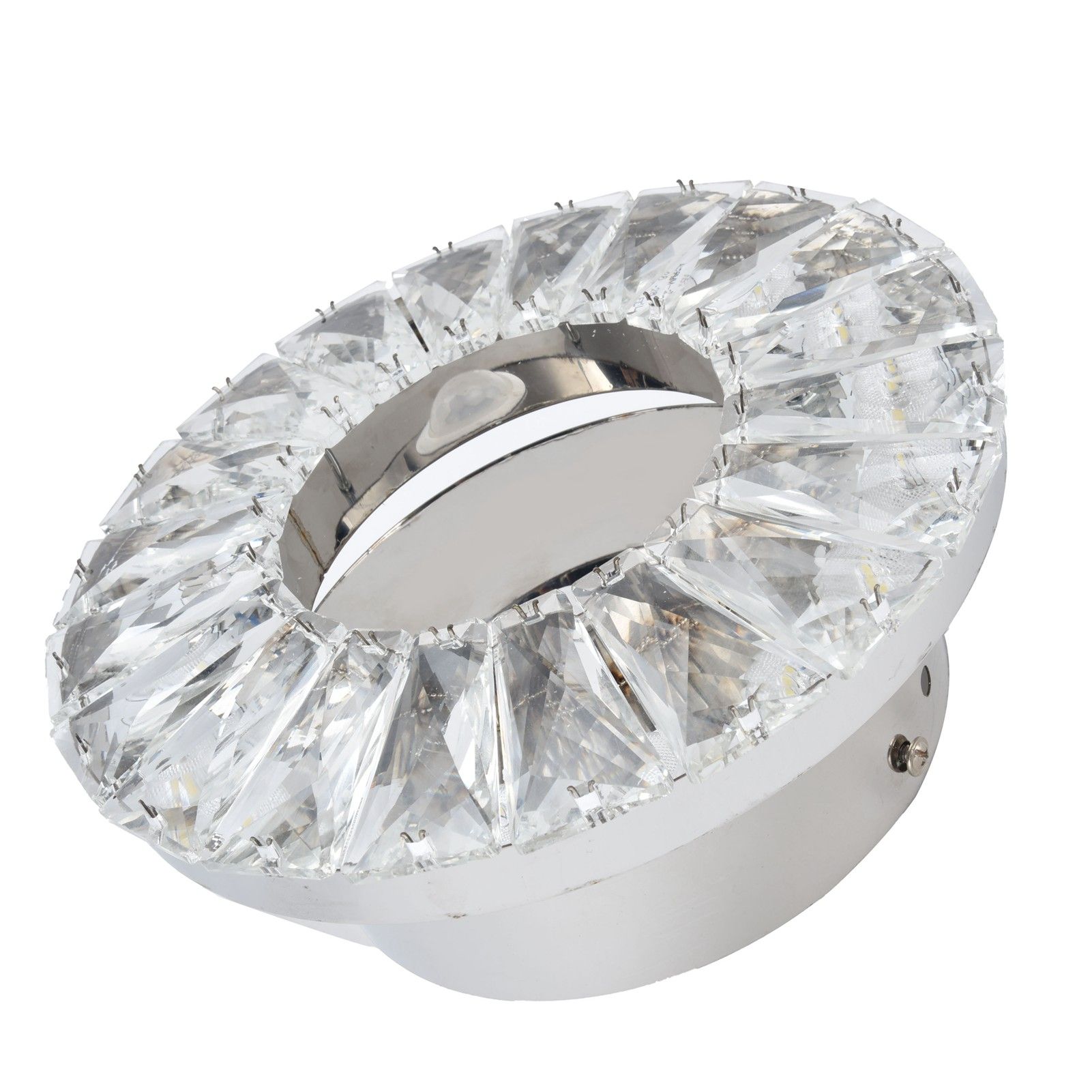 LED Crystal Wall Lamp 85‑265V 2000LM Human Body Induction Wall Lamp for Aisle view 8