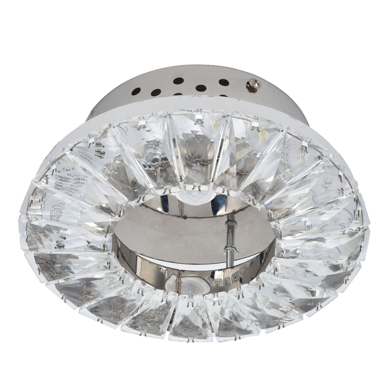 LED Crystal Wall Lamp 85‑265V 2000LM Human Body Induction Wall Lamp for Aisle view 10