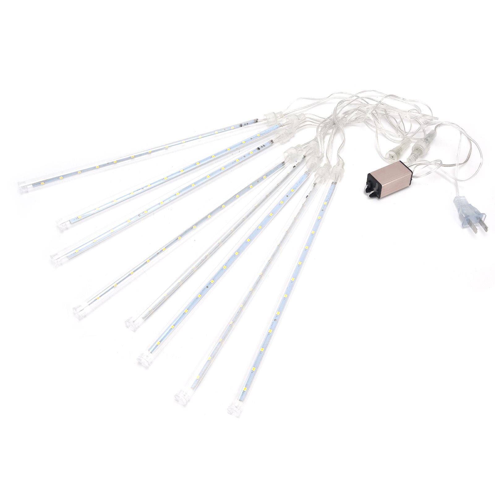 Meteor Shower Light LED Waterproof DoubleSided Patch 30cm 24LED Yard Strip