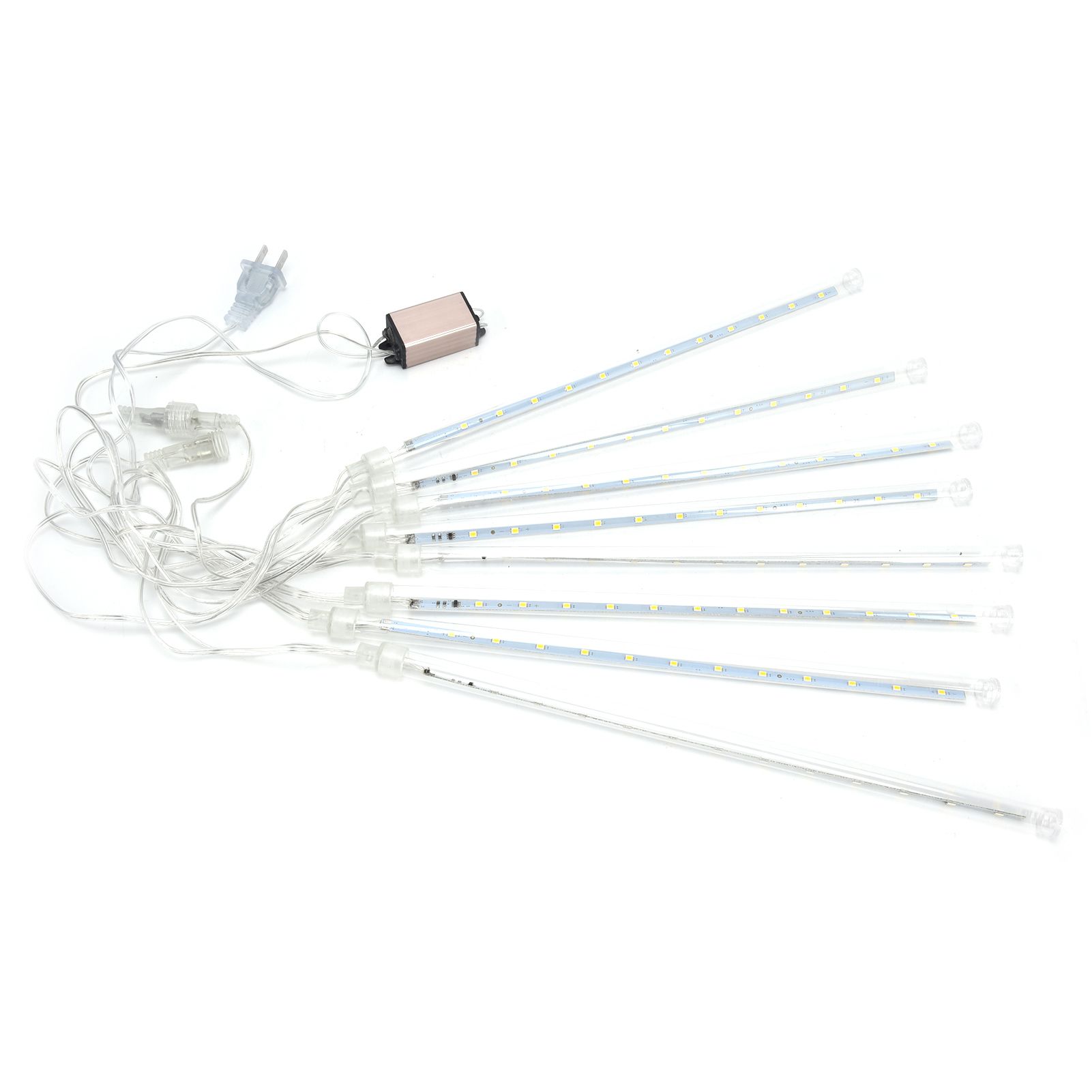 Meteor Shower Light LED Waterproof DoubleSided Patch 30cm 24LED Yard Strip view 4