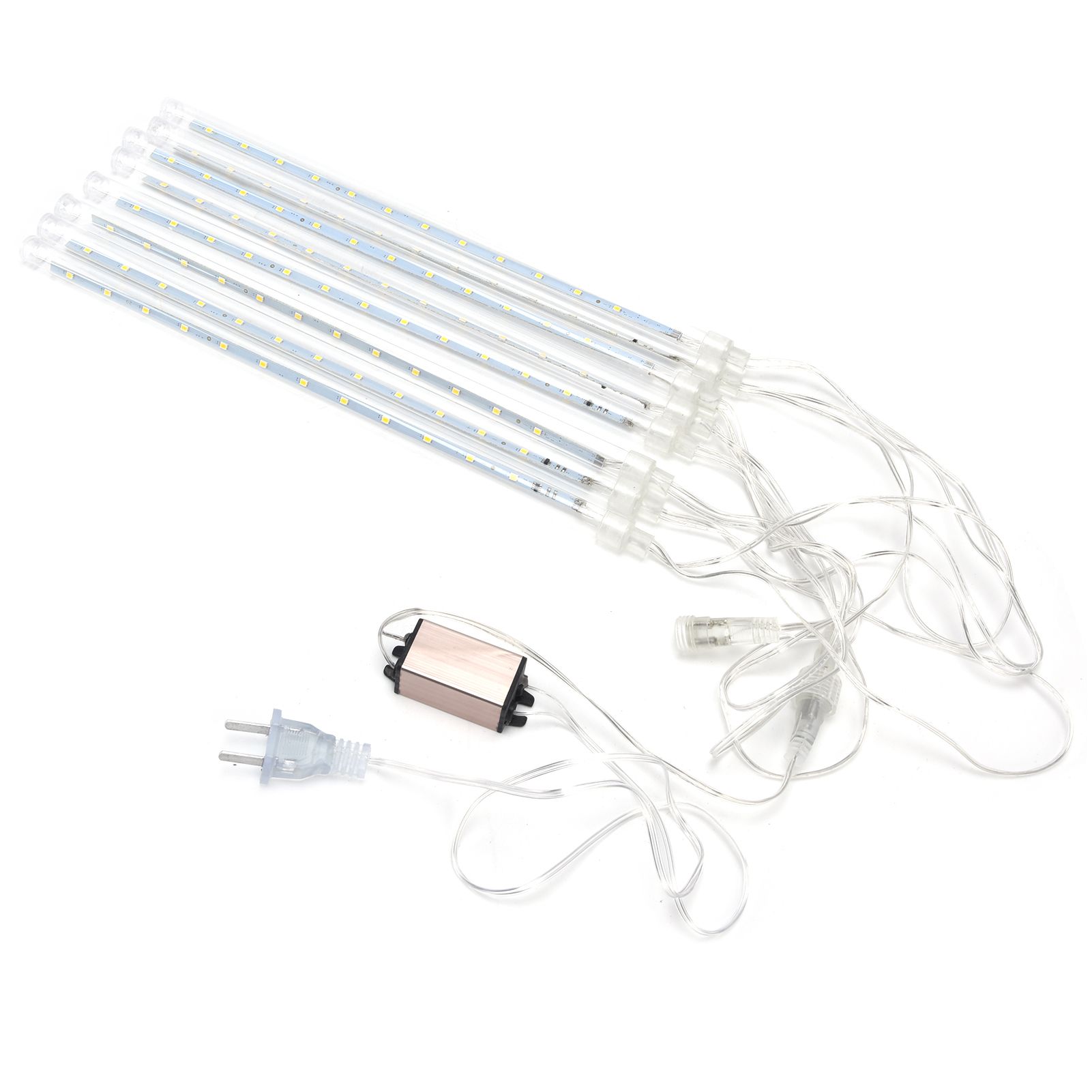 Meteor Shower Light LED Waterproof DoubleSided Patch 30cm 24LED Yard Strip view 10