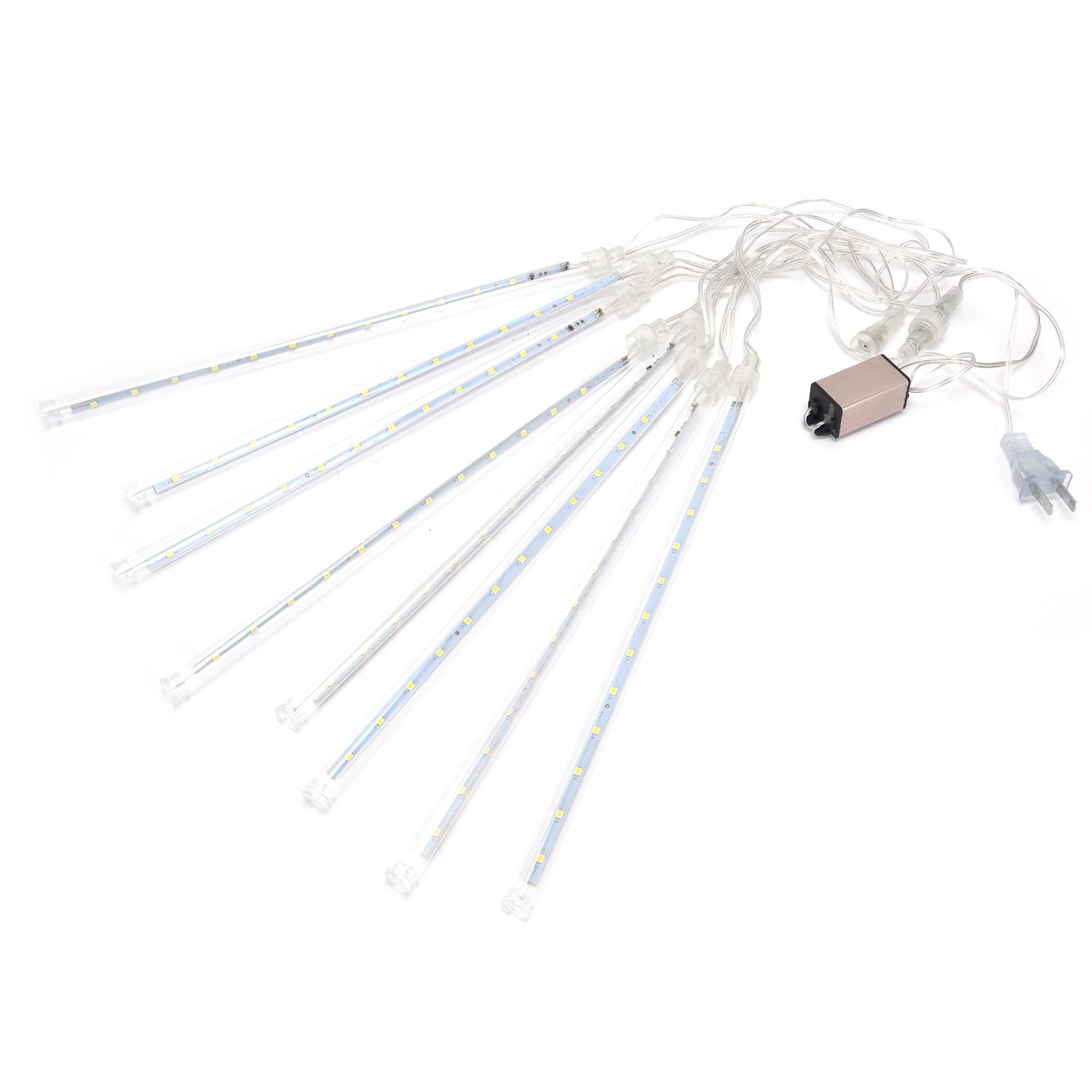 Meteor Shower Light LED Waterproof DoubleSided Patch 30cm 24LED Yard Strip view 2