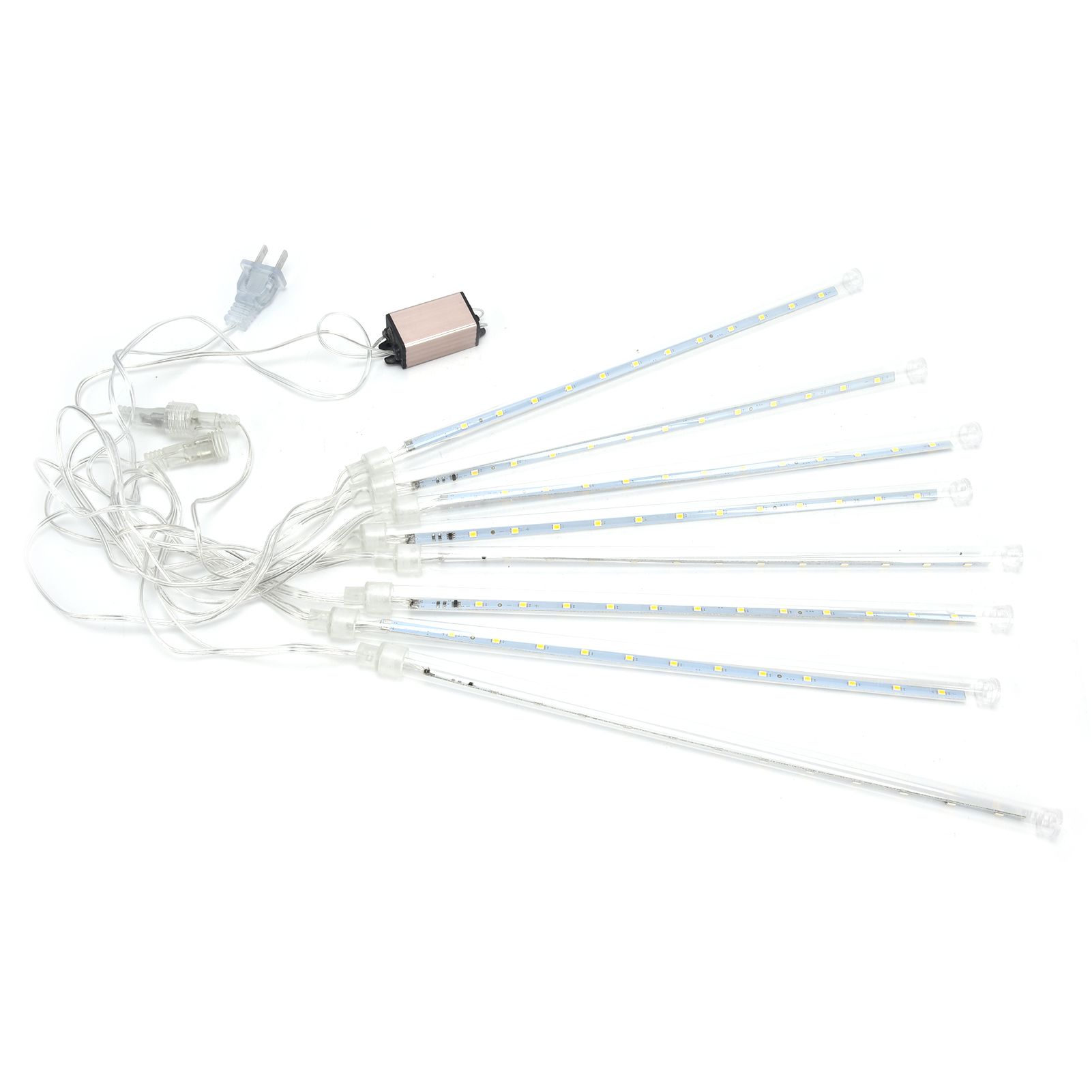 Meteor Shower Light LED Waterproof DoubleSided Patch 30cm 24LED Yard Strip view 3