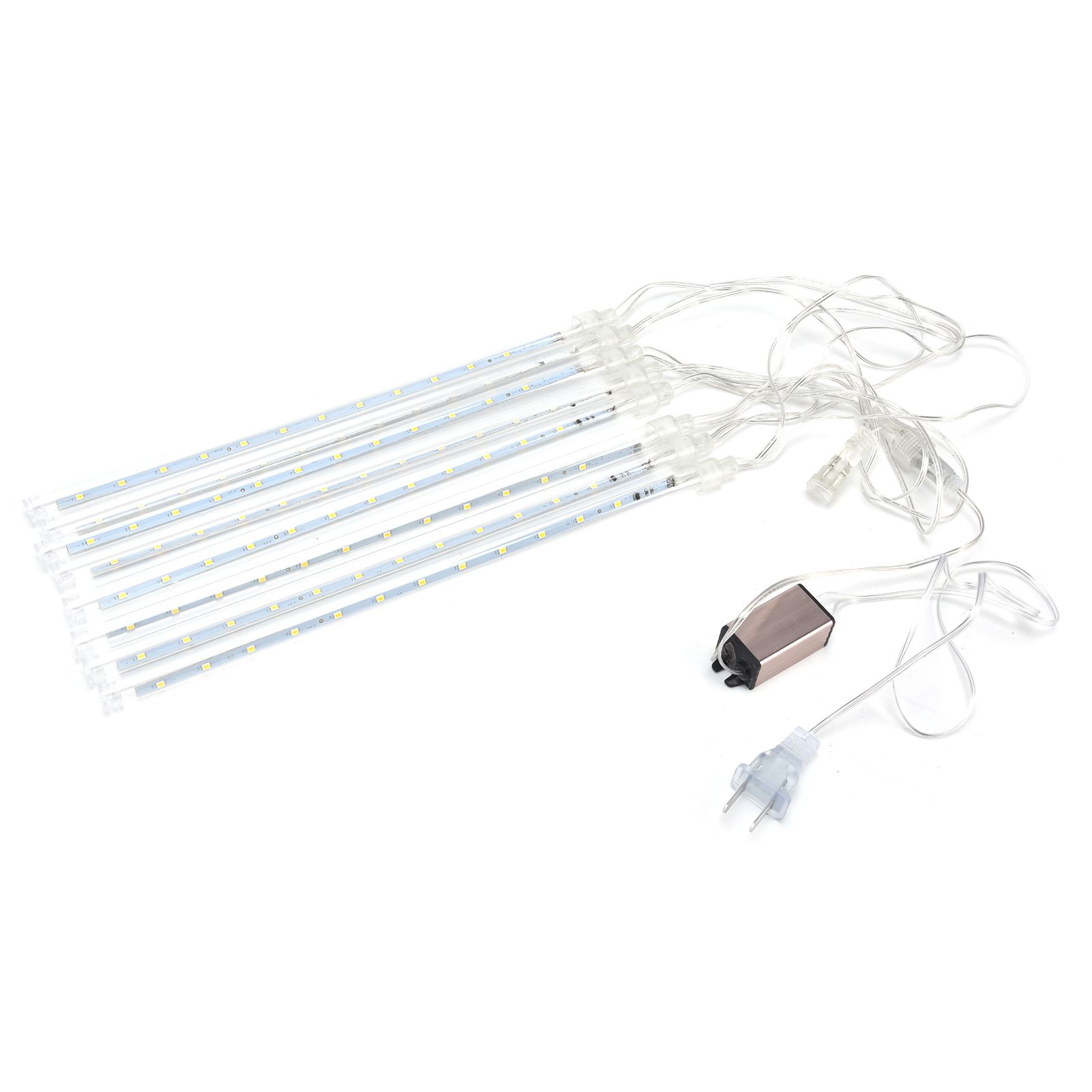 Meteor Shower Light LED Waterproof DoubleSided Patch 30cm 24LED Yard Strip view 9