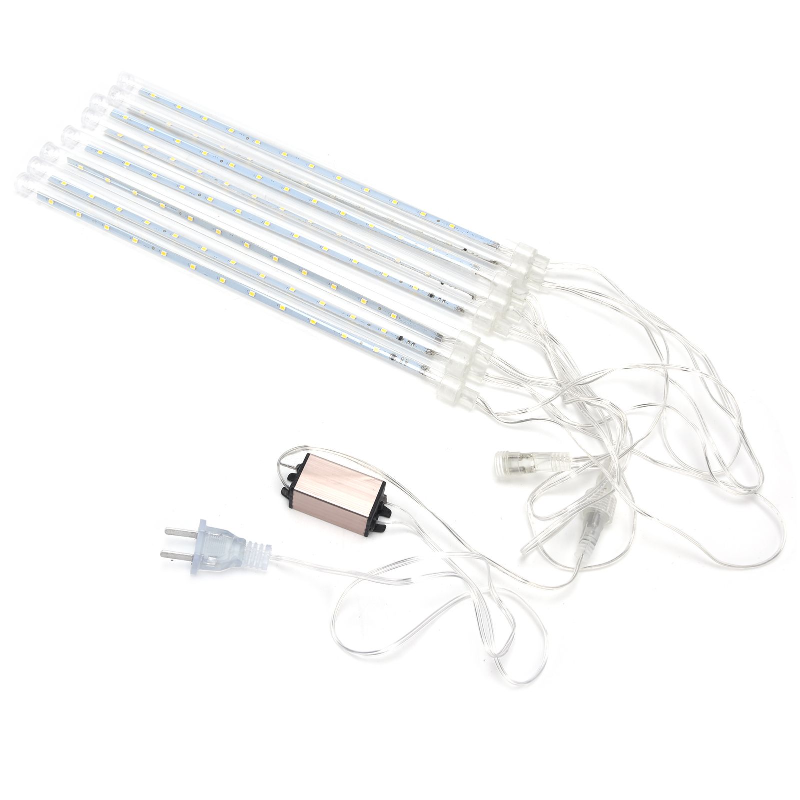 Meteor Shower Light LED Waterproof DoubleSided Patch 30cm 24LED Yard Strip view 10
