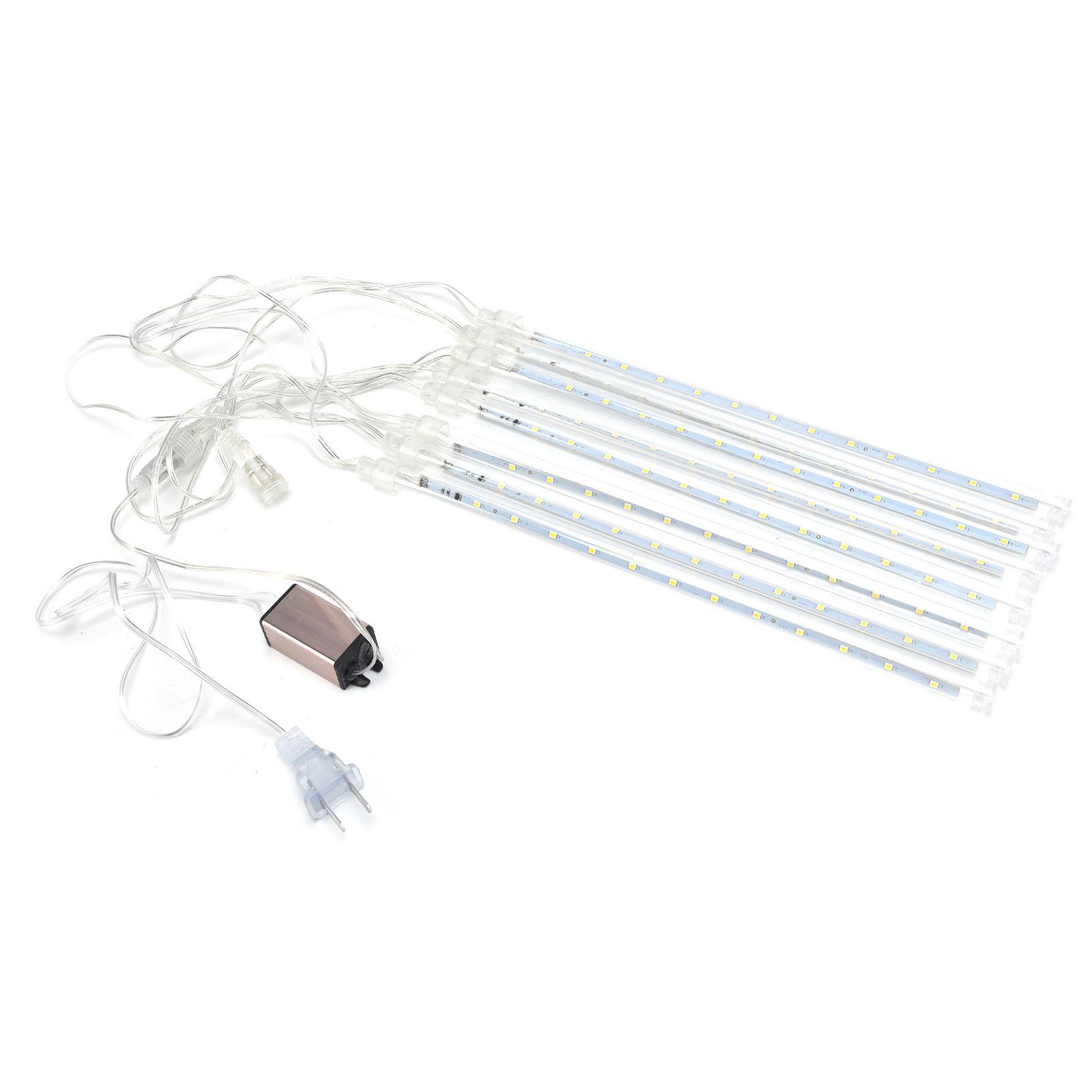 Meteor Shower Light LED Waterproof DoubleSided Patch 30cm 24LED Yard Strip view 8