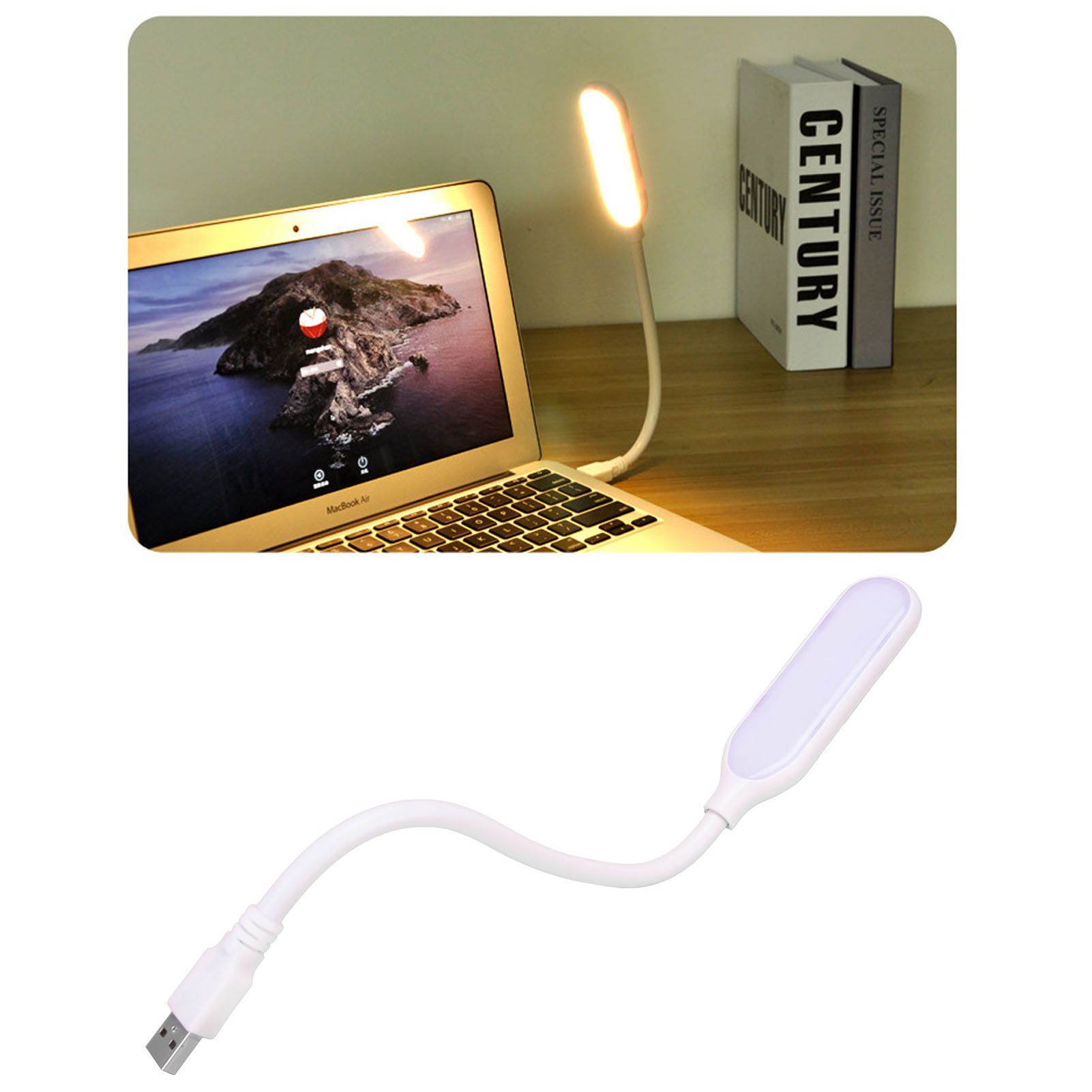 Night Light ThreeColor Stepless Dimming Table Lamp USB Dormitory Eye view 12
