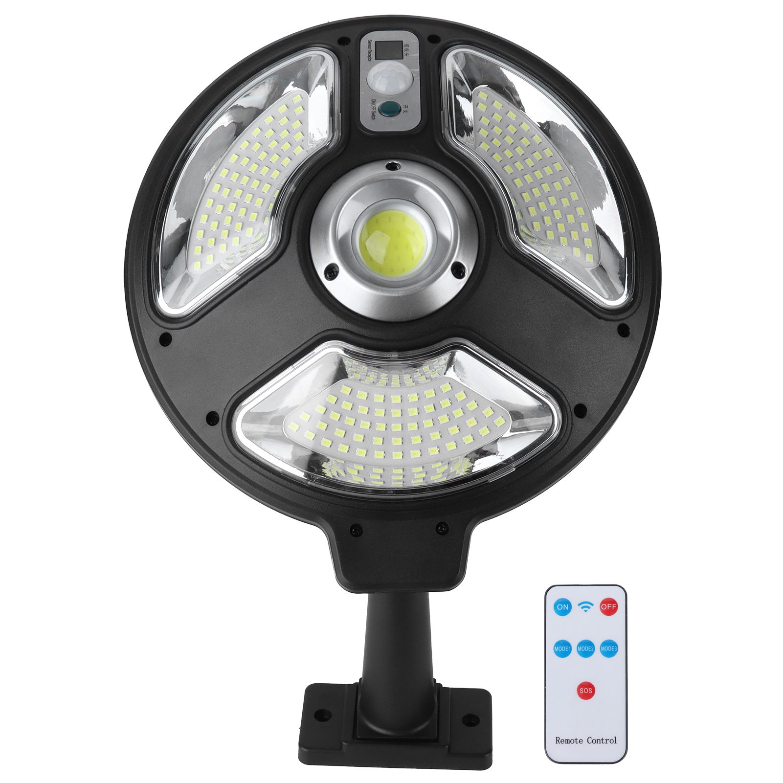 Waterproof Solar Wall Light LED Human Body Induction Light with Remote Control view 10