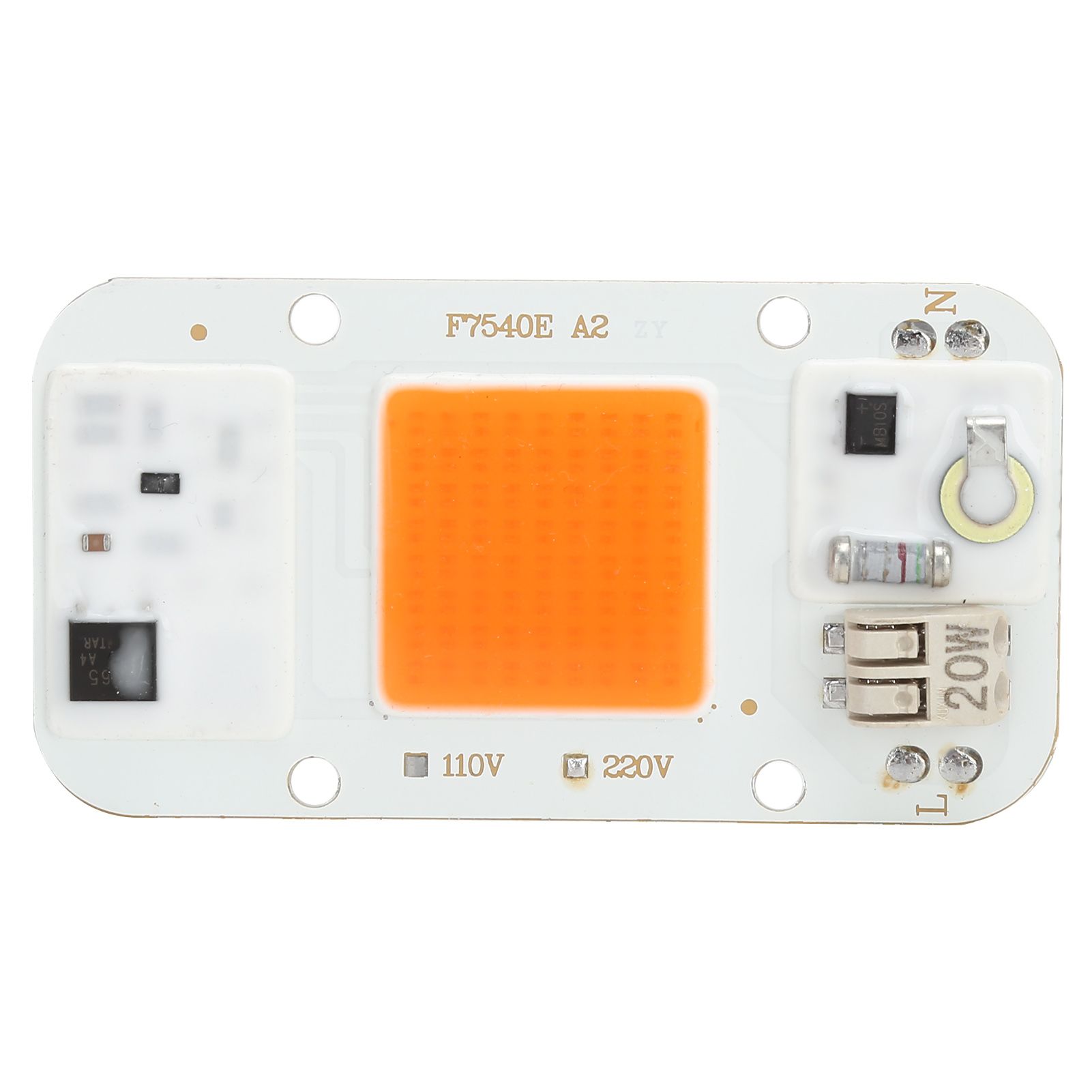 220V High Pressure LED Chip Free Driver COB Light Source Integrated Lamp Bead view 2