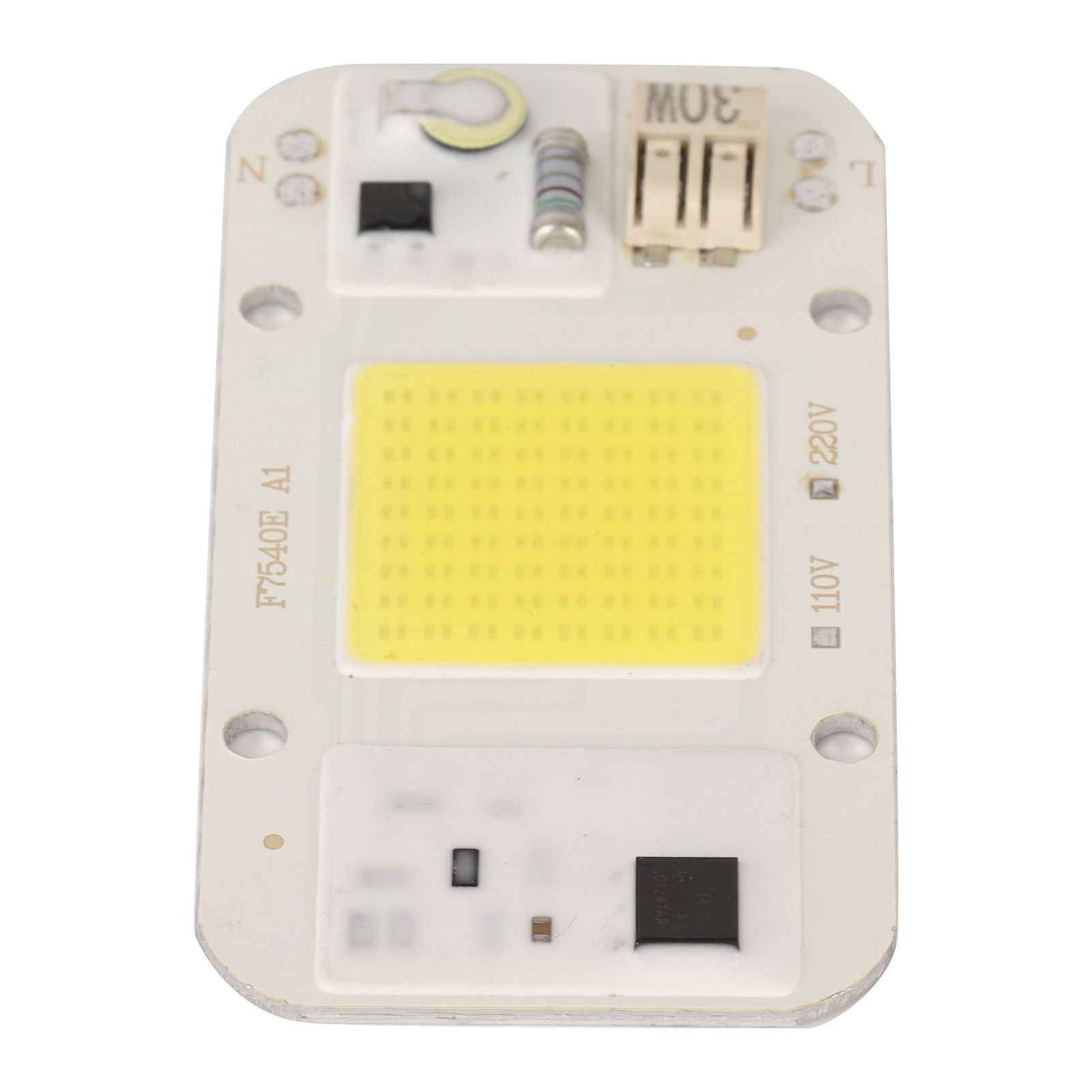 220V High Pressure Free Drive Light Source 30W LED Chip Integrated Lamp Bead view 5