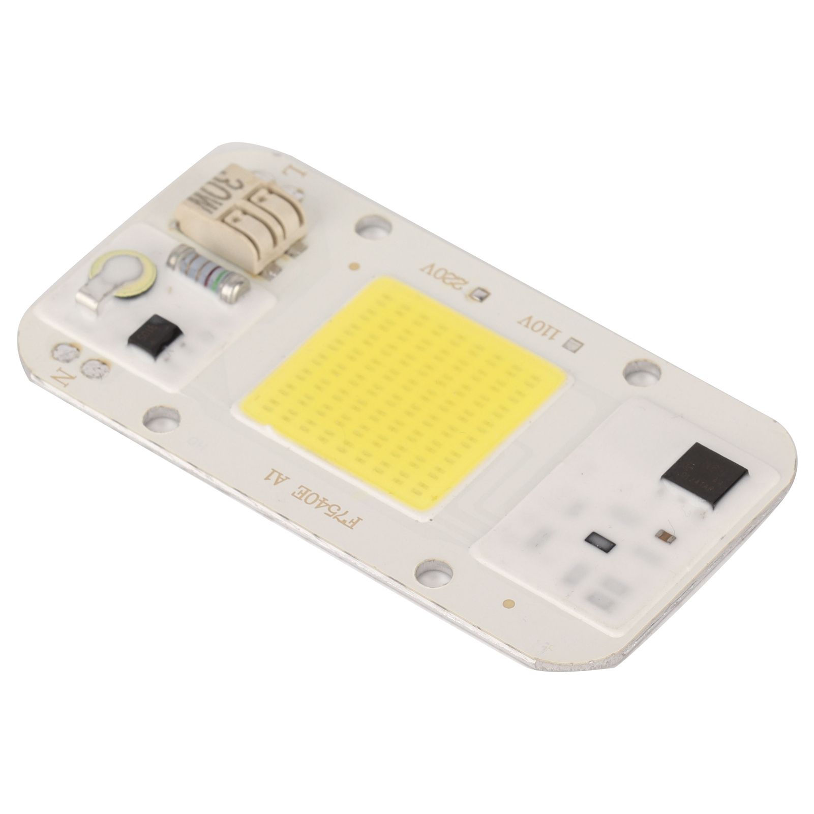 220V High Pressure Free Drive Light Source 30W LED Chip Integrated Lamp Bead view 6