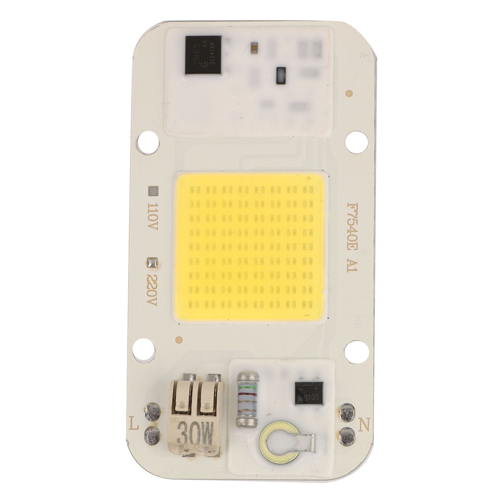 220V High Pressure Free Drive Light Source 30W LED Chip Integrated Lamp Bead view 10