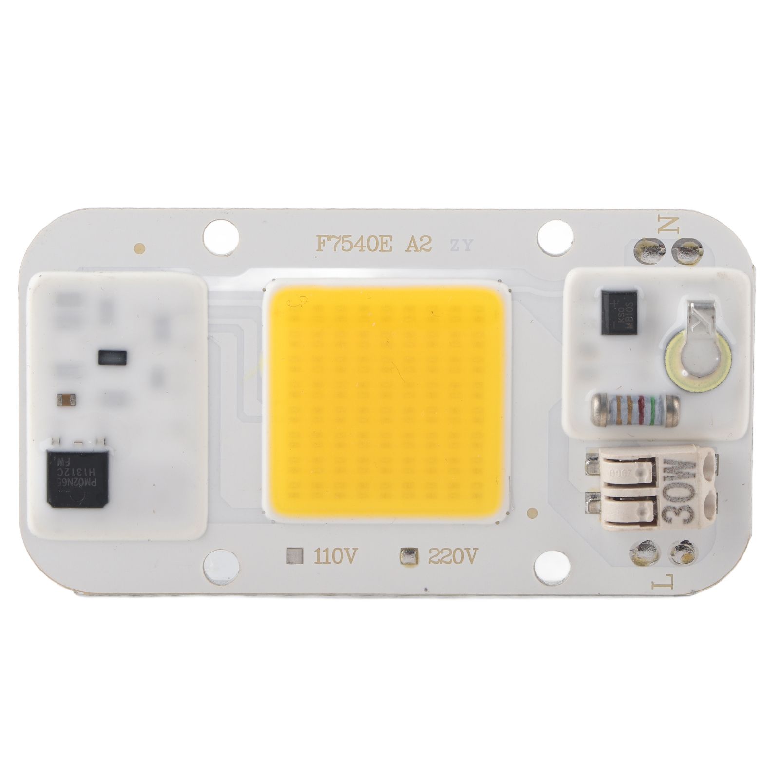 220V High Pressure Free Drive Light Source 30W LED Chip Integrated Lamp Bead view 2