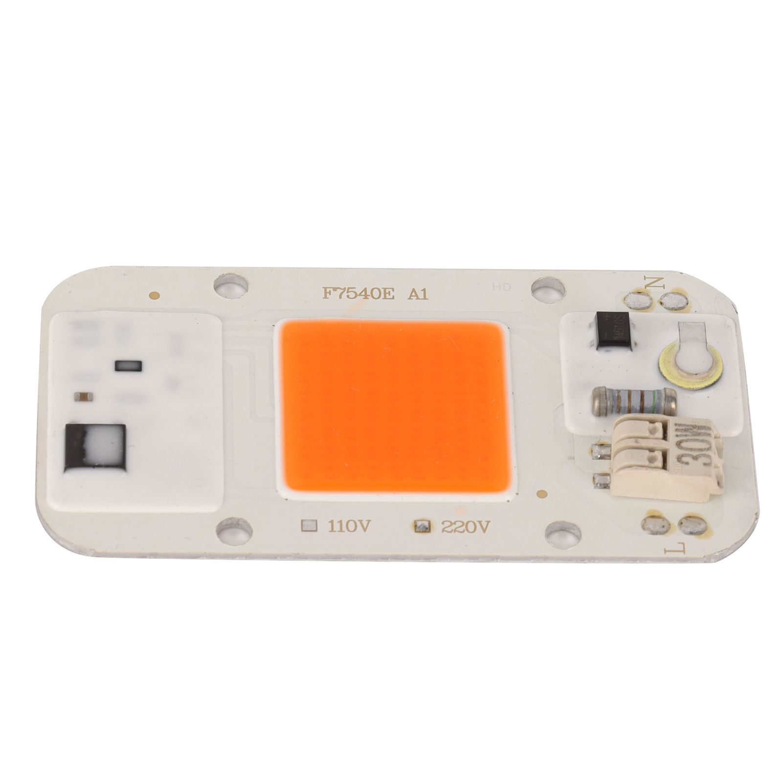 220V High Pressure Free Drive Light Source 30W LED Chip Integrated Lamp Bead view 3