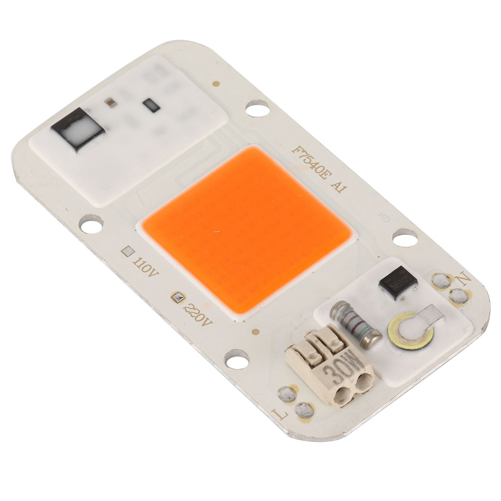 220V High Pressure Free Drive Light Source 30W LED Chip Integrated Lamp Bead view 5