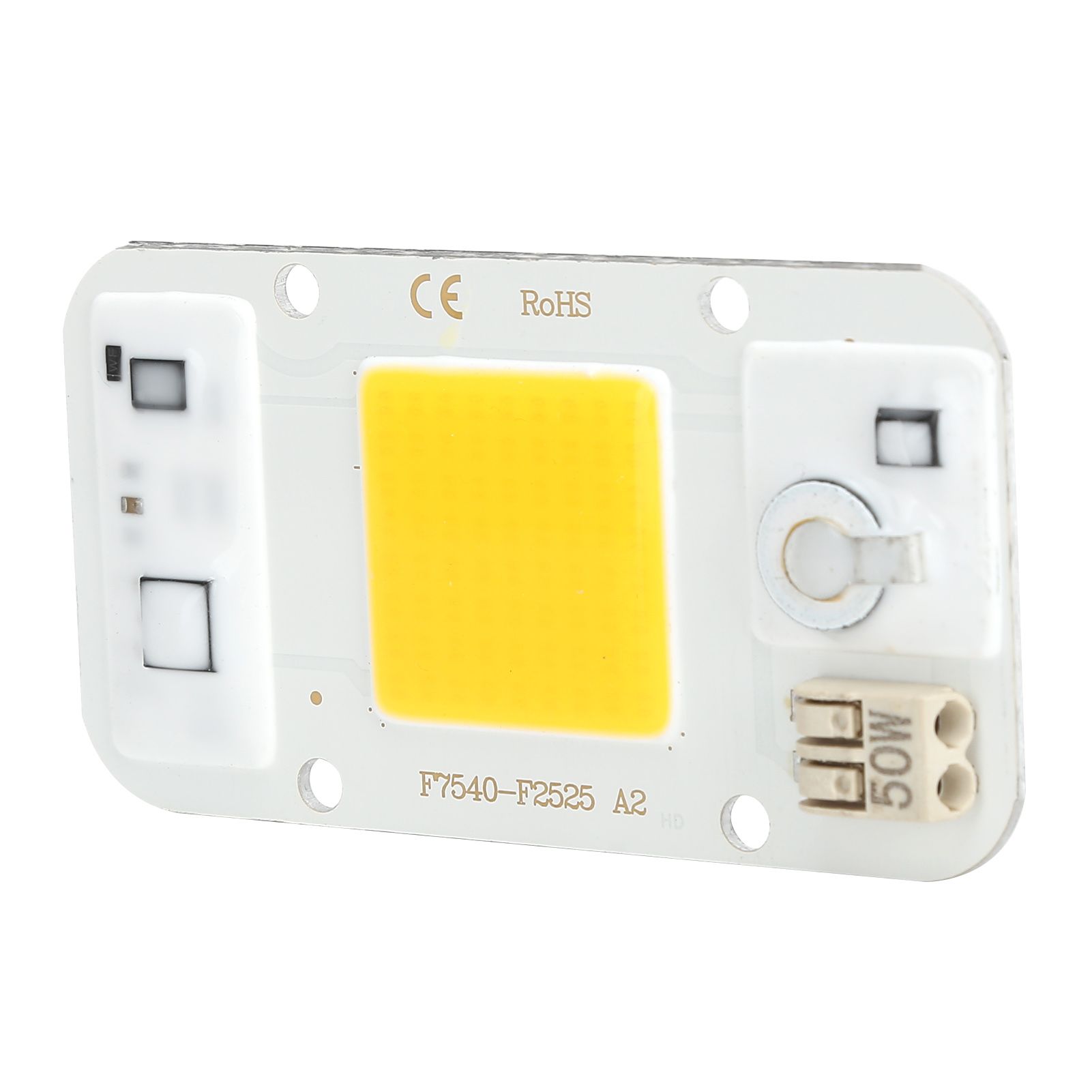 220V High Voltage DriveFree Light Source 50W LED Chip LED Integrated Lamp Bead view 4