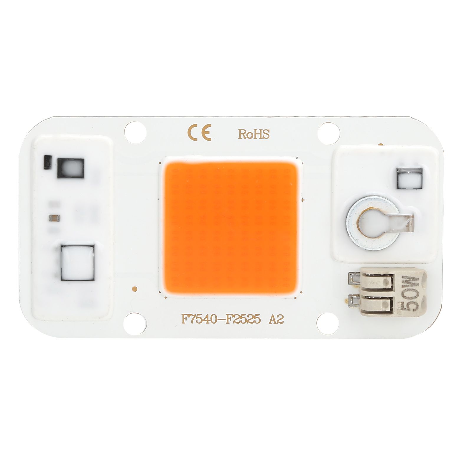 220V High Voltage DriveFree Light Source 50W LED Chip LED Integrated Lamp Bead view 2