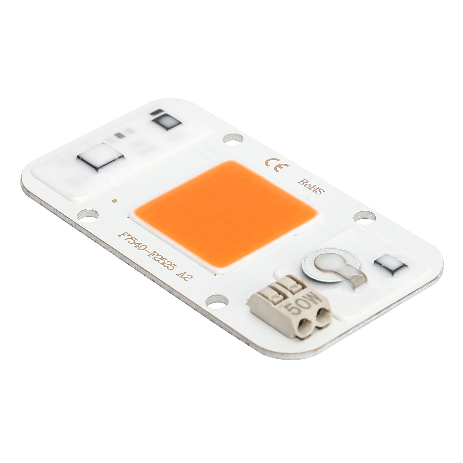 220V High Voltage DriveFree Light Source 50W LED Chip LED Integrated Lamp Bead view 3