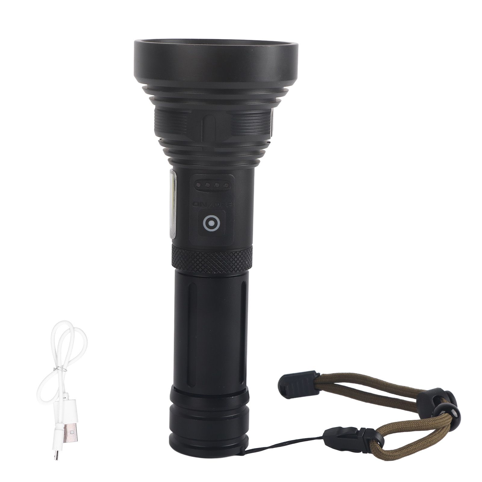 Multi‑Function Flashlight USB Charging 1500 Meters Long‑Range LED Special view 2