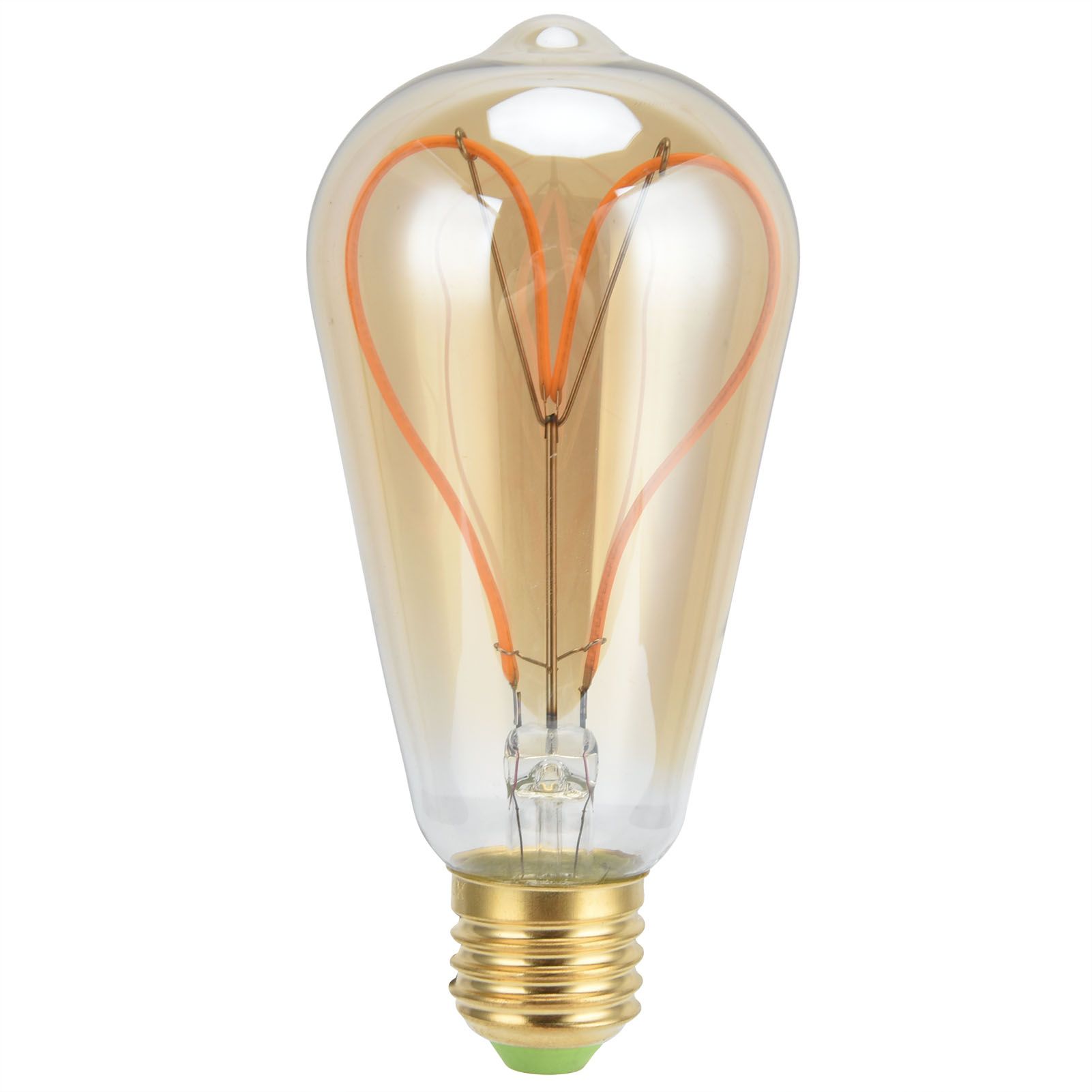 Vintage Light Bulb E27 4W High Light Transmittance Flexible Spiral Filament view 2
