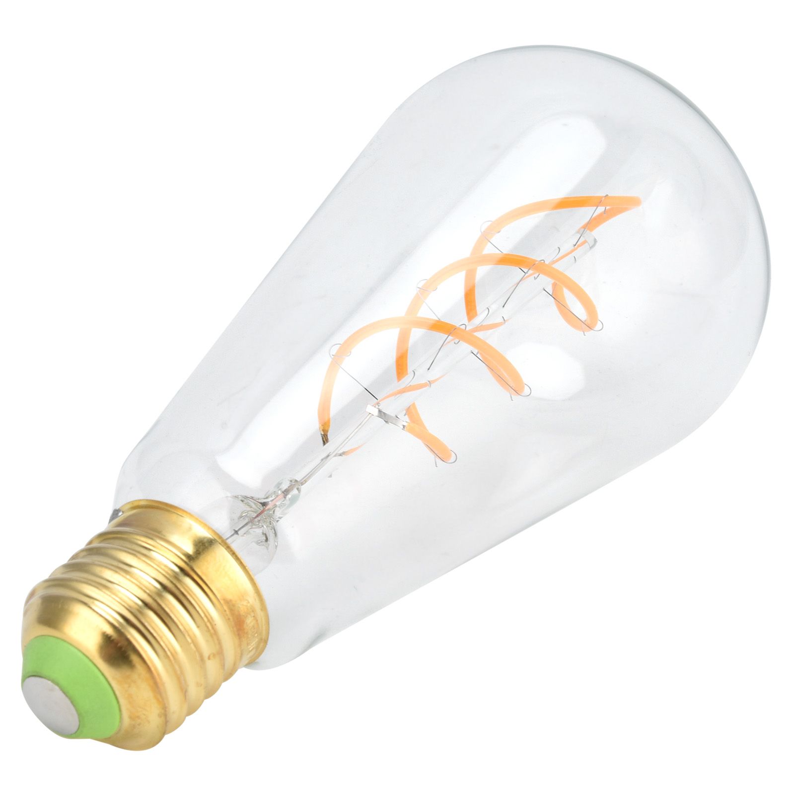 ST64 Lamp Bulb E27 4W Vintage DoubleSpiral Dimmable Filament Bulb 220V Warm view 7