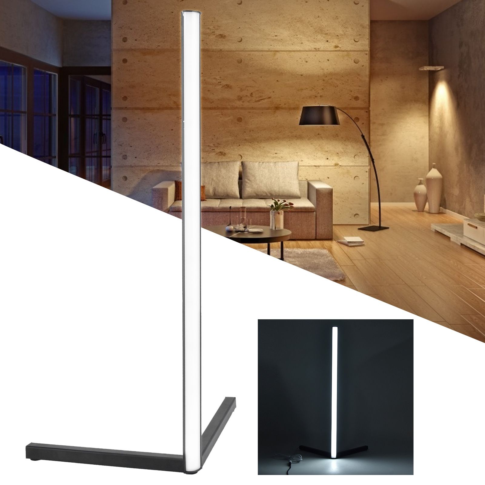 Corner Floor Light LED Vertical Home Decoration Corner Lamp for Bedroom Living view 11