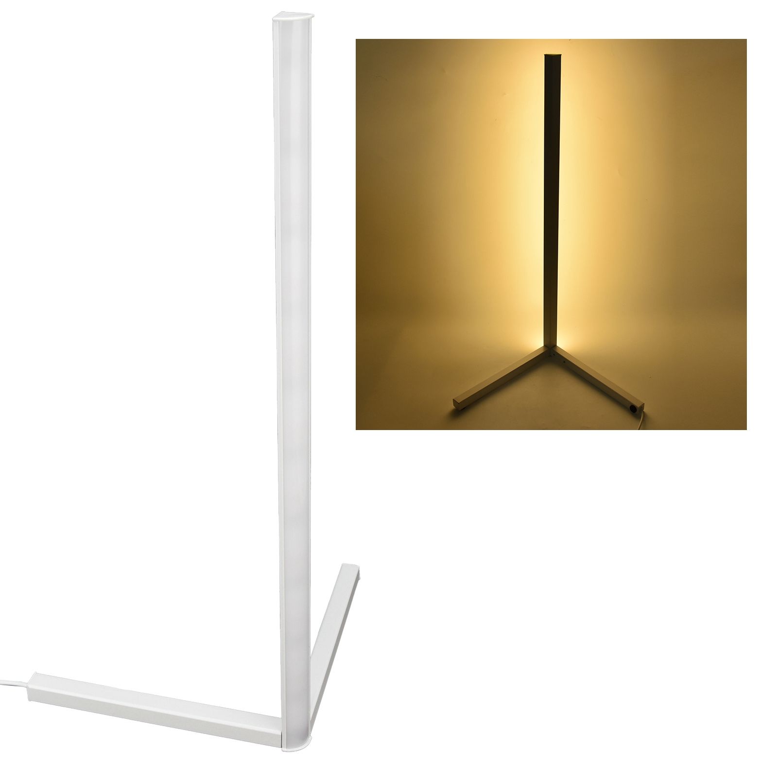 Corner Floor Light LED Vertical Home Decoration Corner Lamp for Bedroom Living view 12