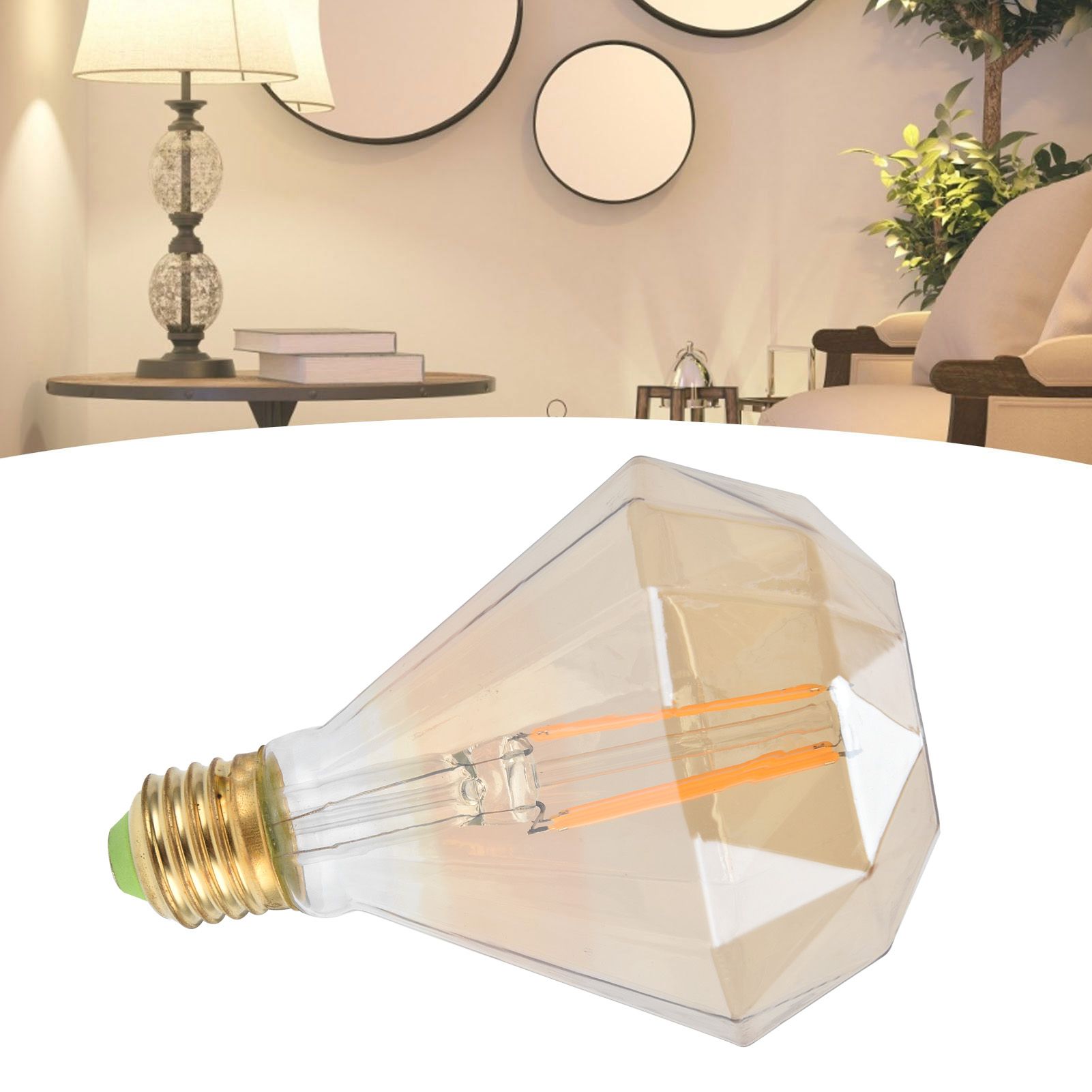 LED Light Bulb E27 4W Vintage Decorative Filament Lamp for Chandelier Wall view 12