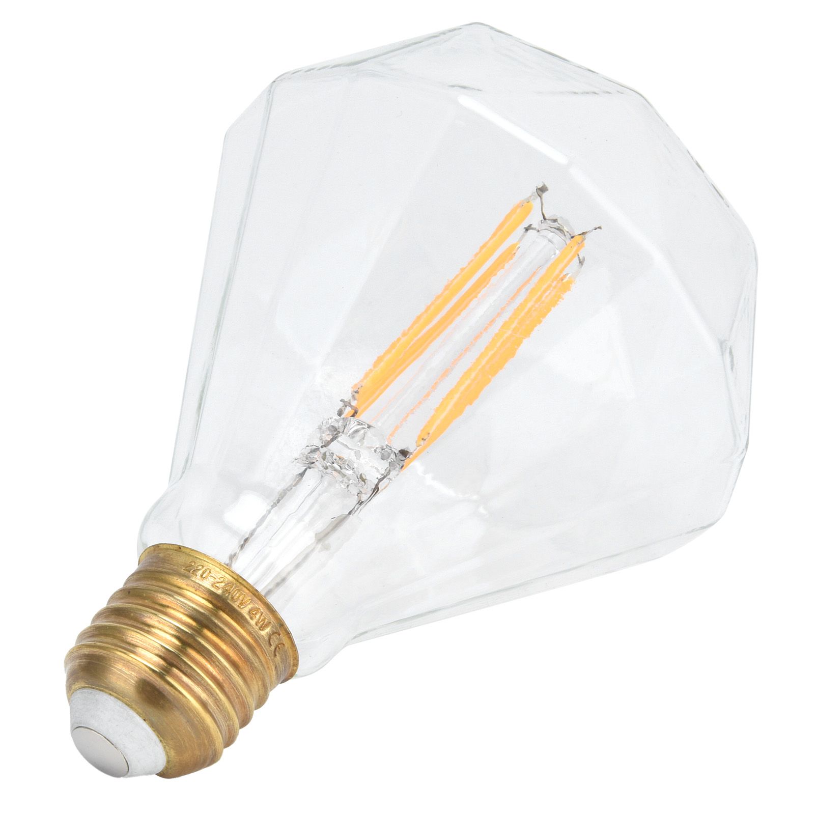 LED Light Bulb E27 4W Vintage Decorative Filament Lamp for Chandelier Wall view 3