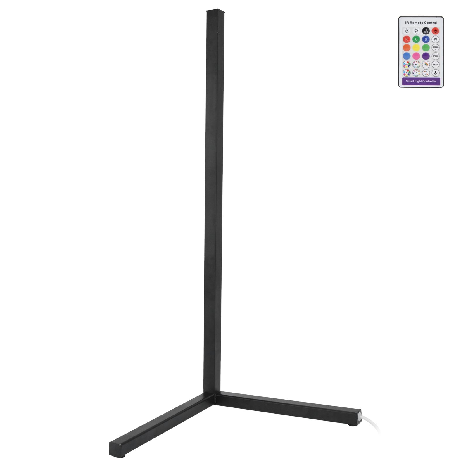 Corner Floor Lamp WIFI APP 16 Million Colors 24Key RemoteControl Corner Bar — image 1