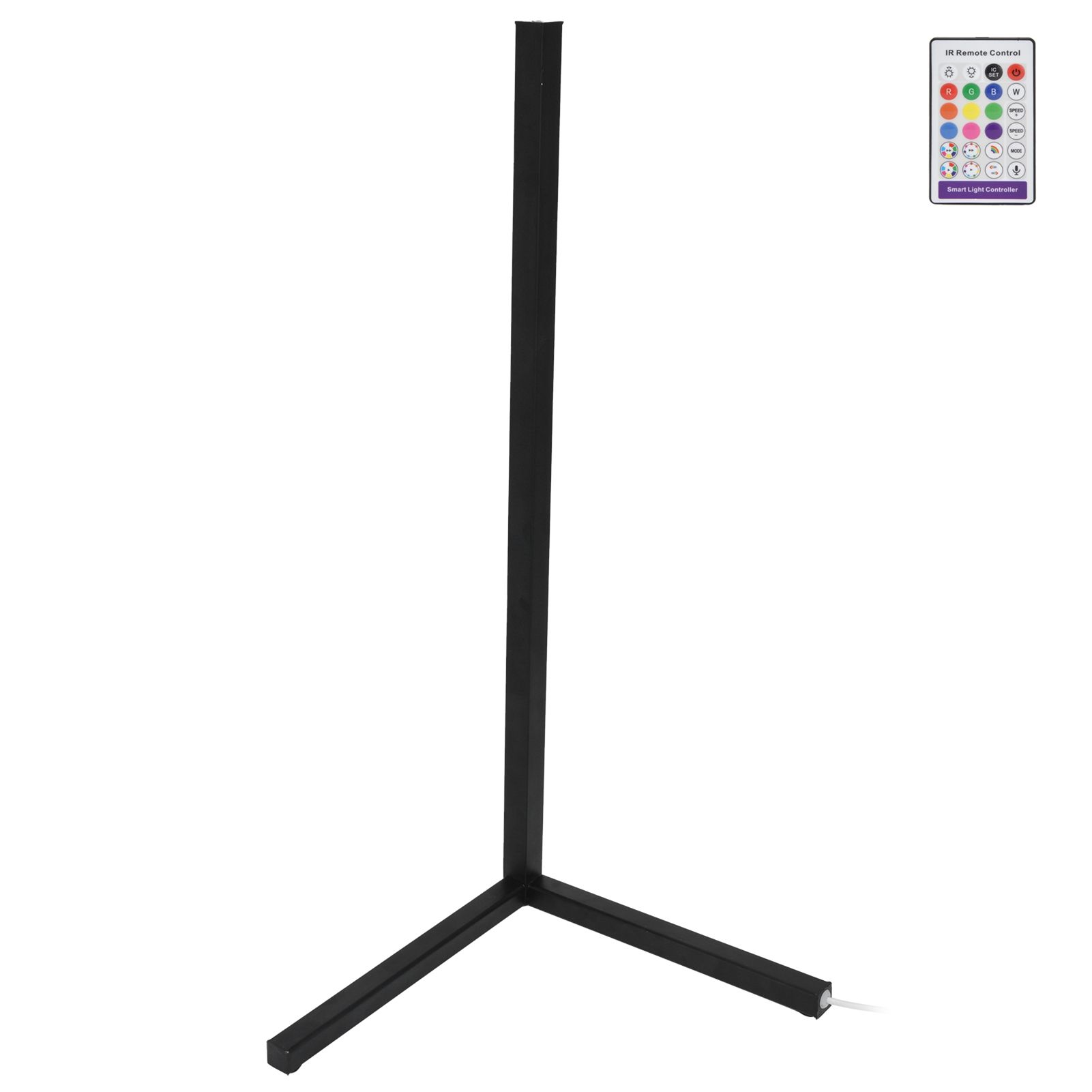 Corner Floor Lamp WIFI APP 16 Million Colors 24Key RemoteControl Corner Bar view 4