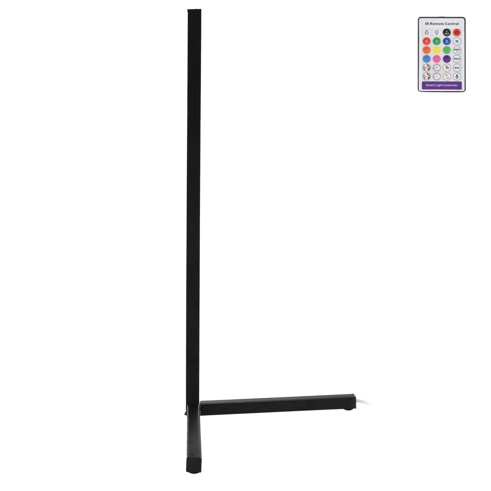 Corner Floor Lamp WIFI APP 16 Million Colors 24Key RemoteControl Corner Bar view 5