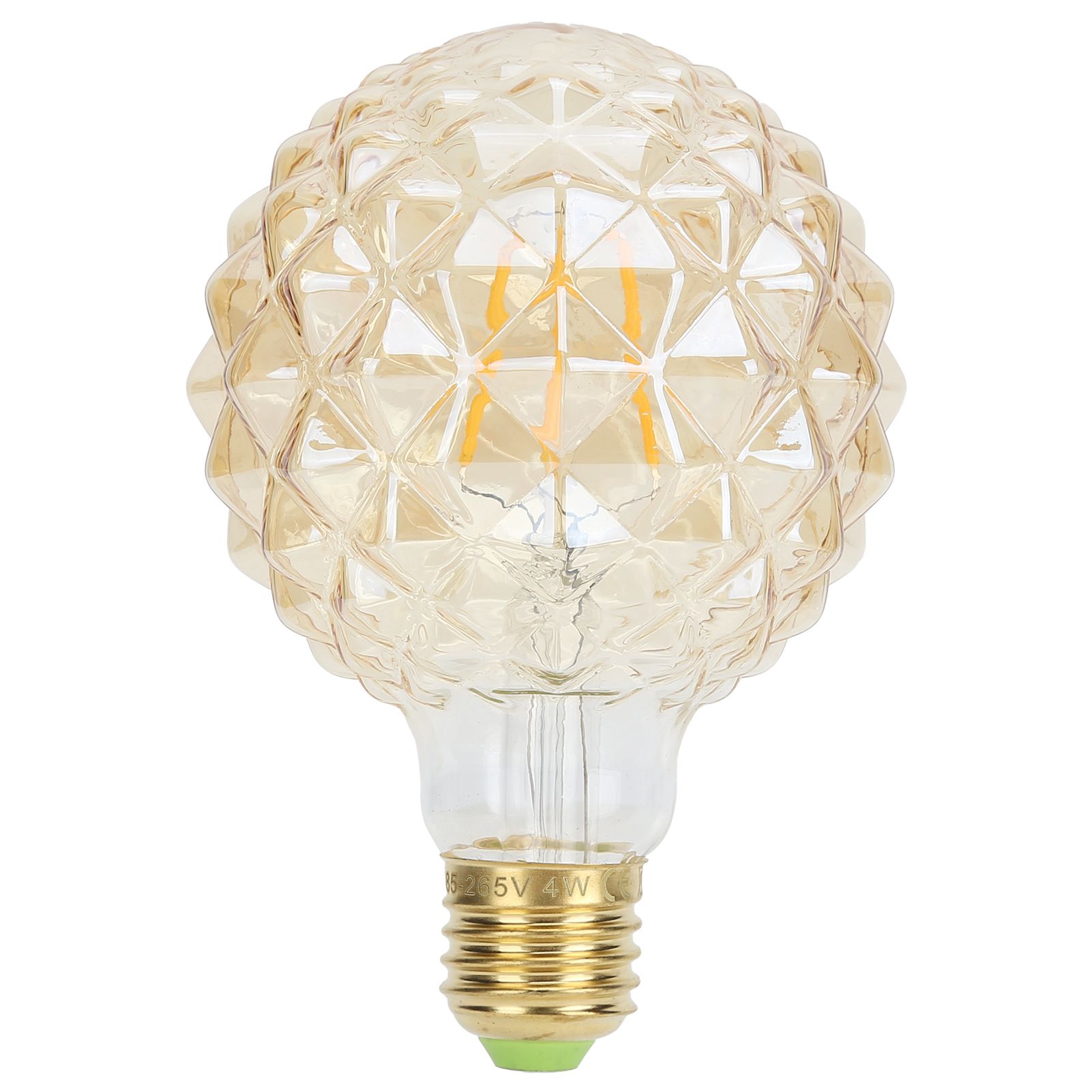 G95 Retro Bulb E27 Unique Shape Vintage Filament Lamp Bulb 4W 220V 360lm Warm view 2