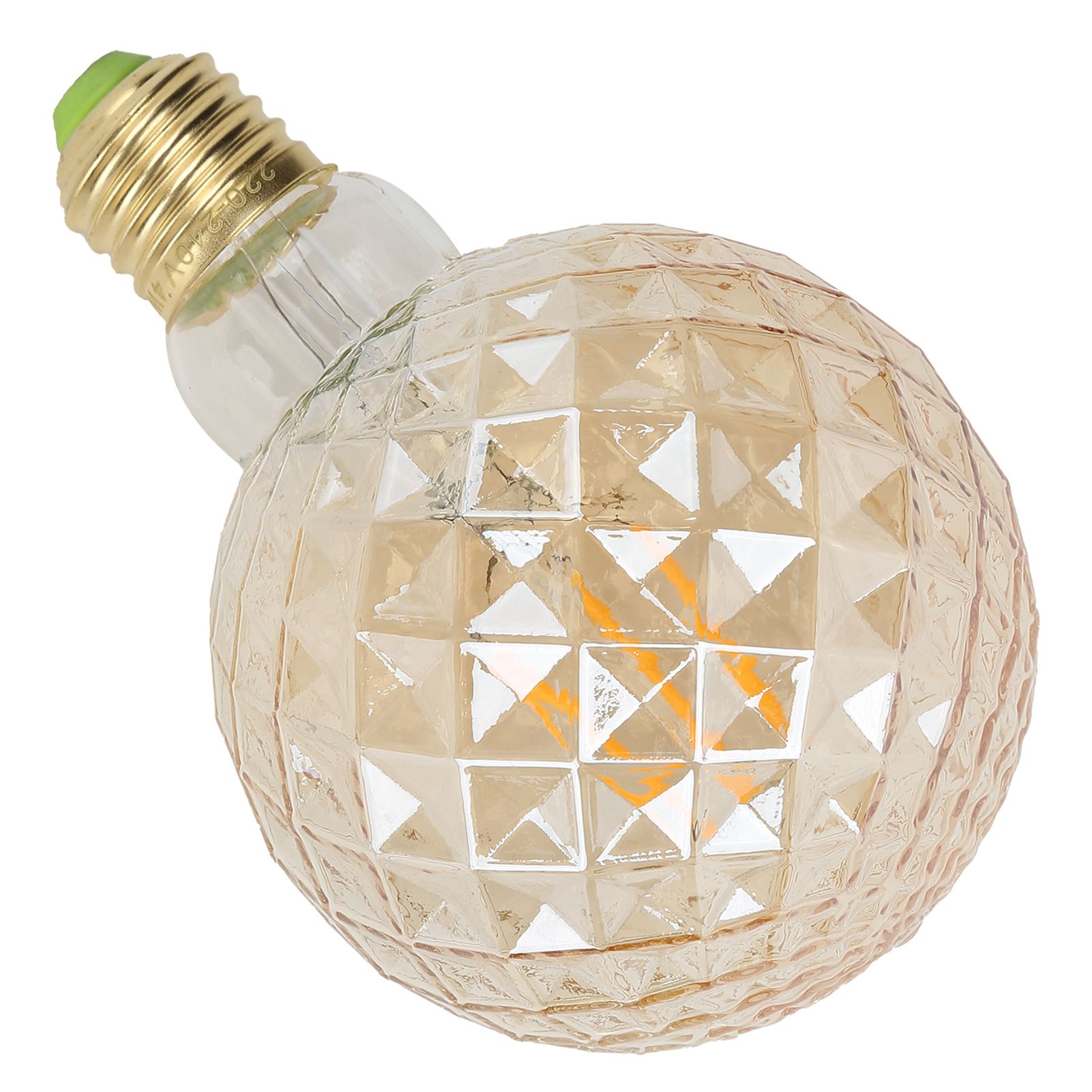 220V LED Decorative Bulb E27 4W G95 Glass Bulb High Brightness Filament Lamp view 3