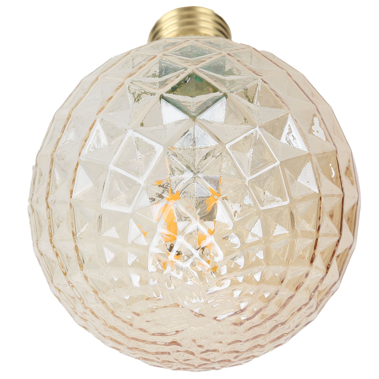 220V LED Decorative Bulb E27 4W G95 Glass Bulb High Brightness Filament Lamp view 7