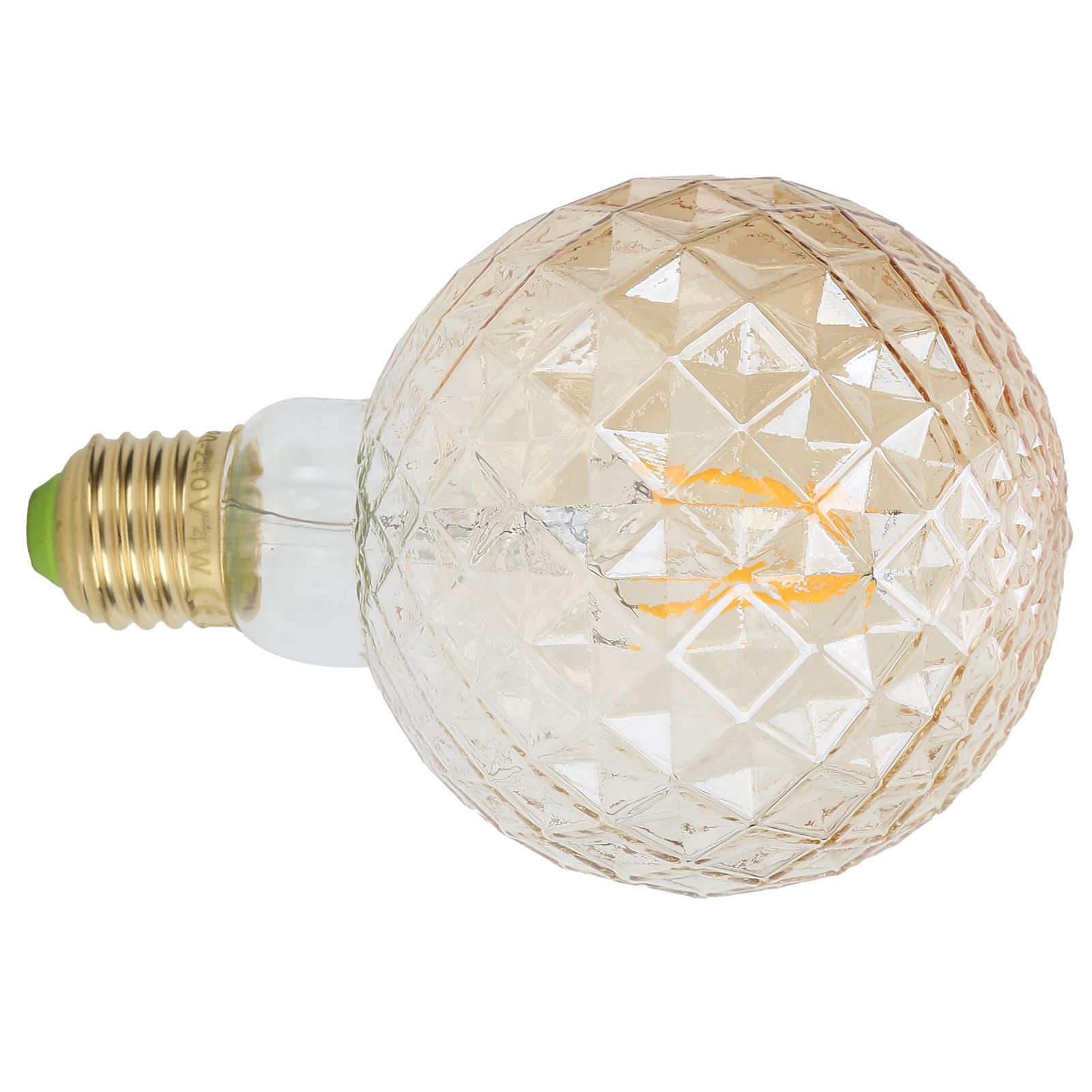 220V LED Decorative Bulb E27 4W G95 Glass Bulb High Brightness Filament Lamp view 9