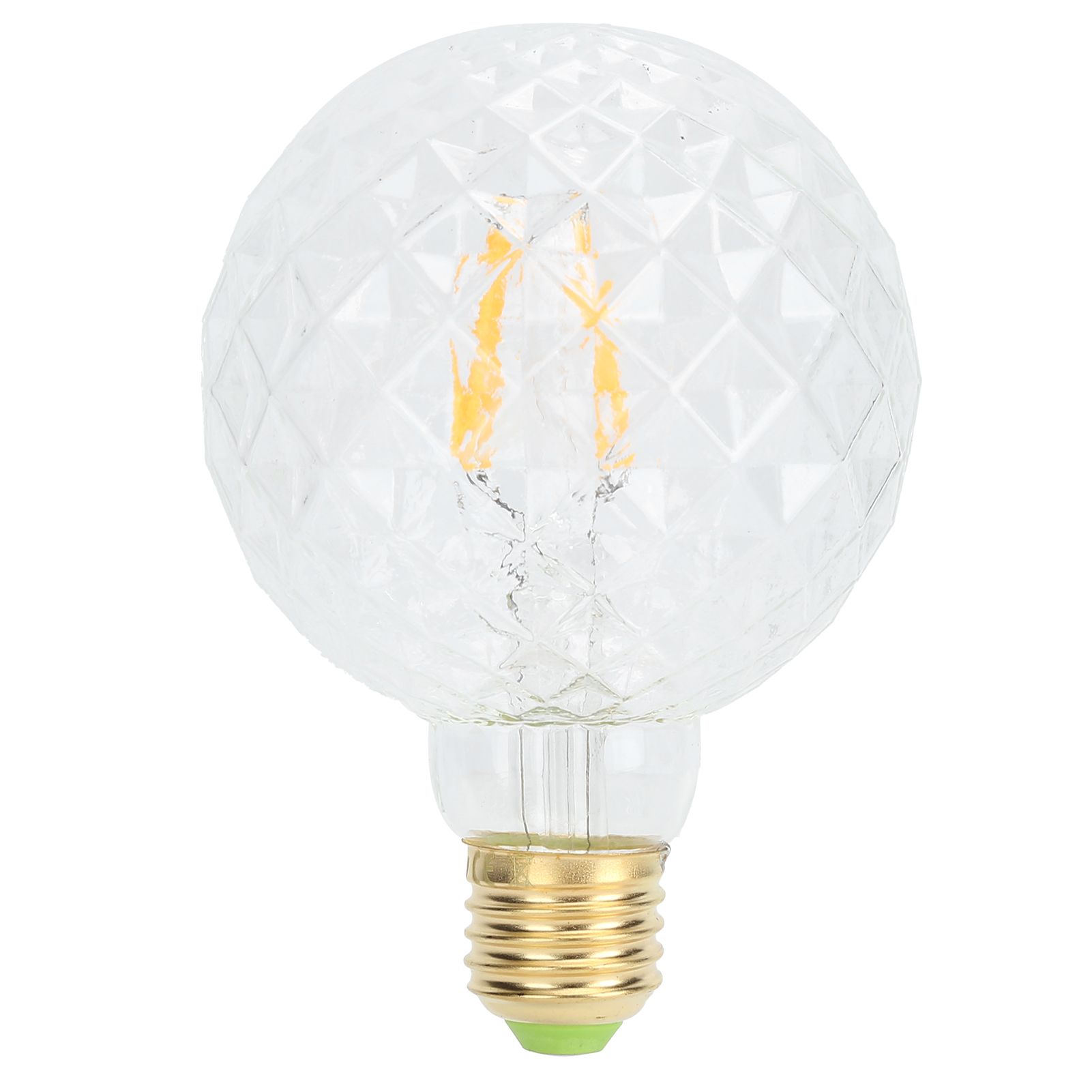 220V LED Decorative Bulb E27 4W G95 Glass Bulb High Brightness Filament Lamp view 2