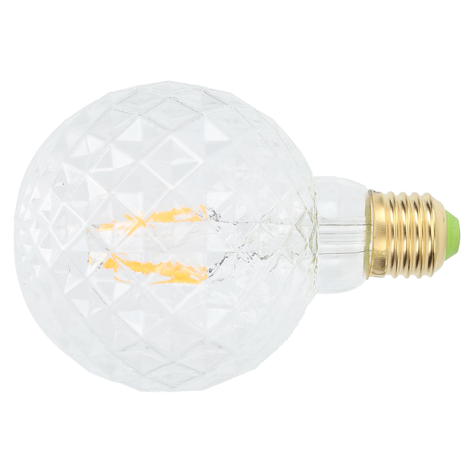 220V LED Decorative Bulb E27 4W G95 Glass Bulb High Brightness Filament Lamp view 3