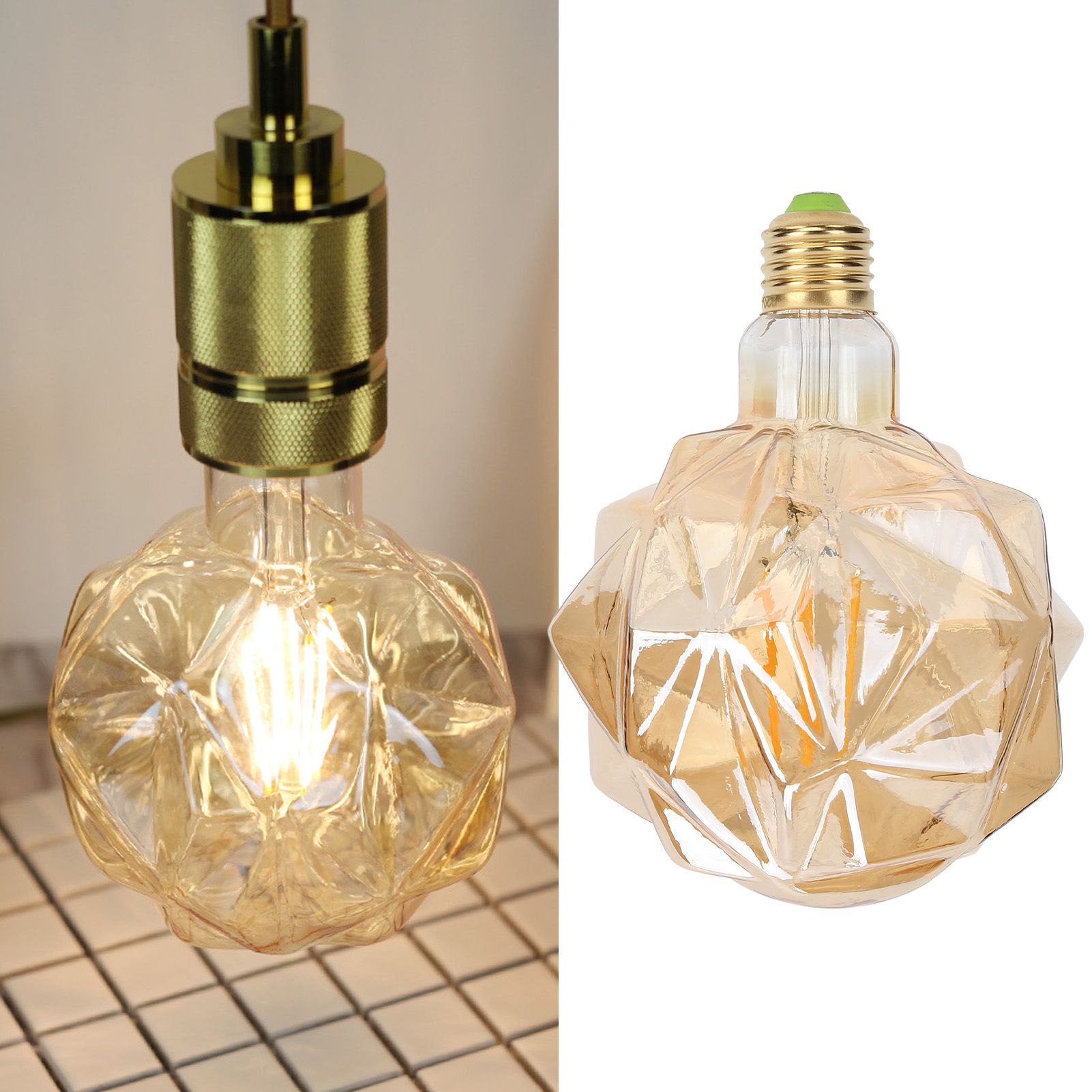 G125 LED Bulb Antique Lotus Shape 4W E27 Light Bulb for Bar Restaurant Bedroom view 12