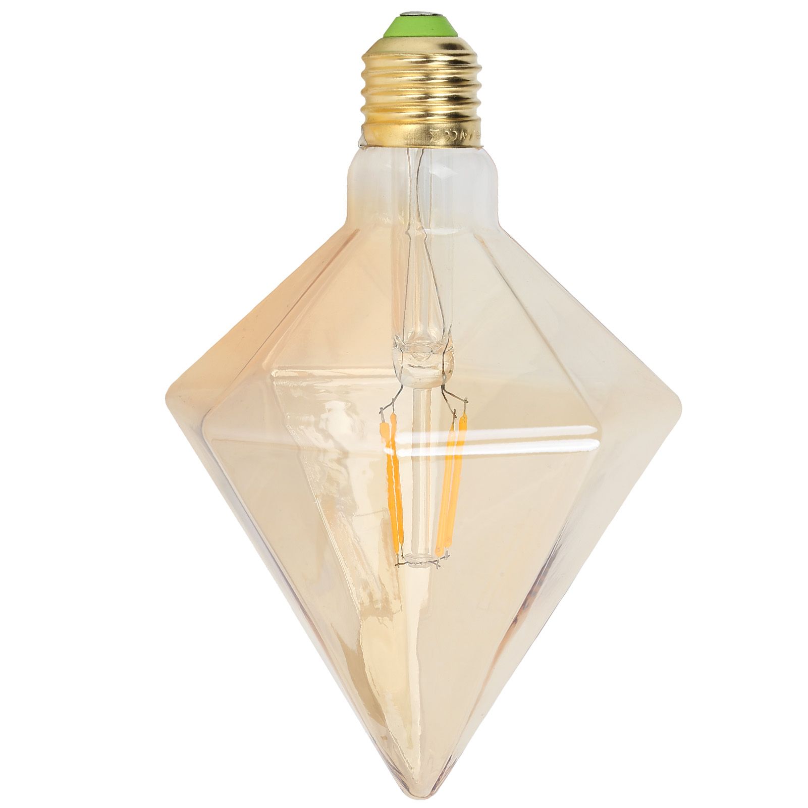 LED Filament Light Bulb Retro Style Pyramid Shape 4W E27 Bulb for Home — image 1