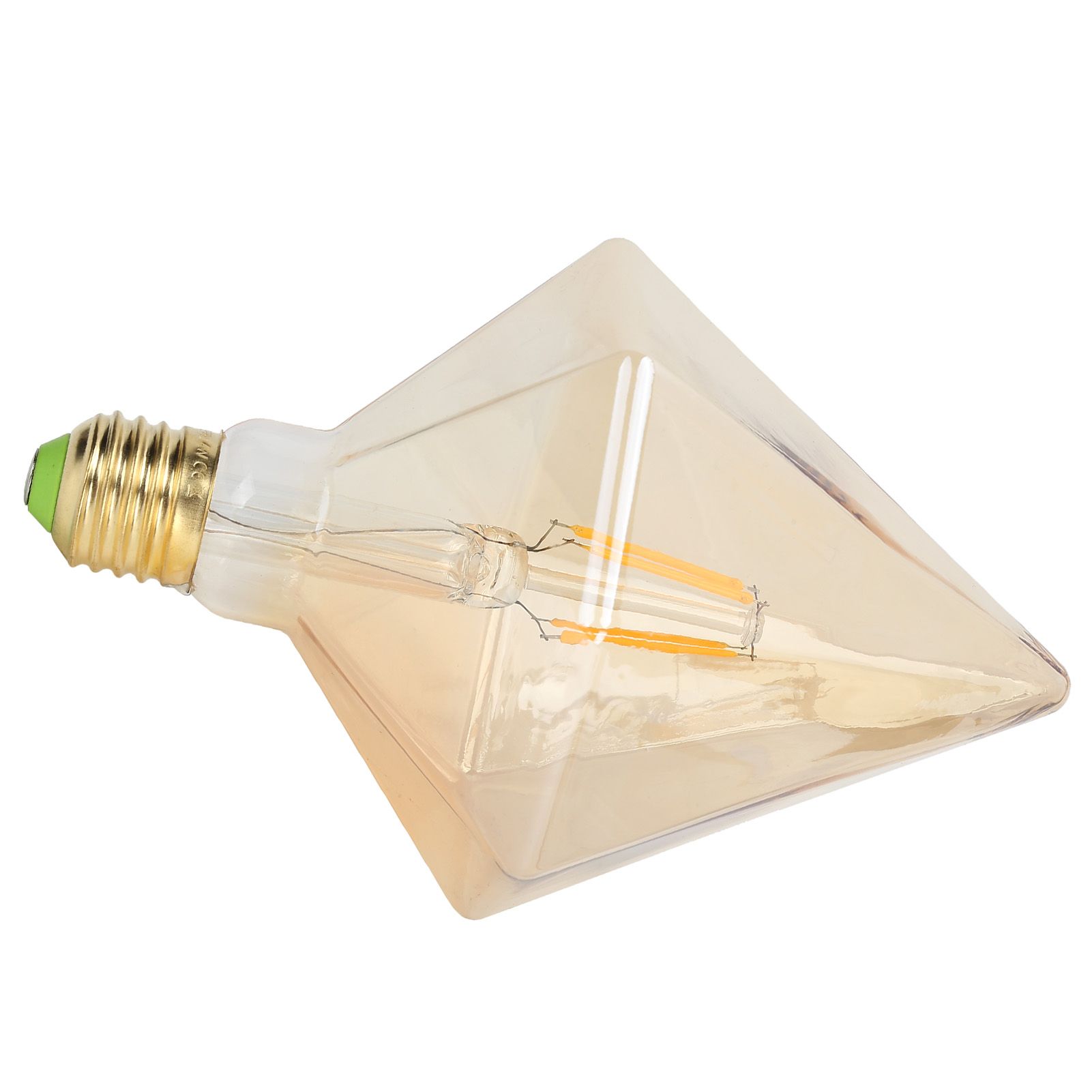 LED Filament Light Bulb Retro Style Pyramid Shape 4W E27 Bulb for Home view 4