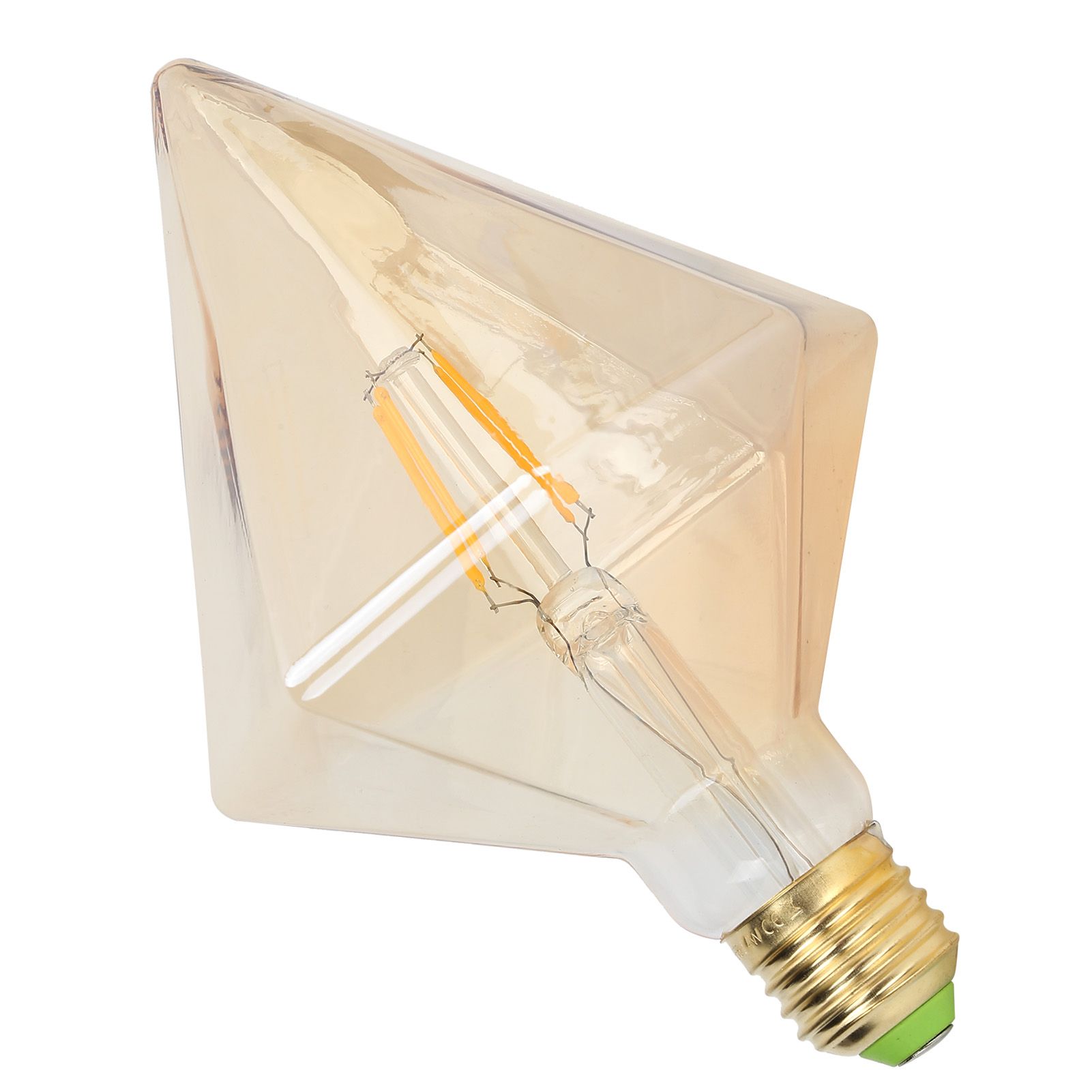 LED Filament Light Bulb Retro Style Pyramid Shape 4W E27 Bulb for Home view 6