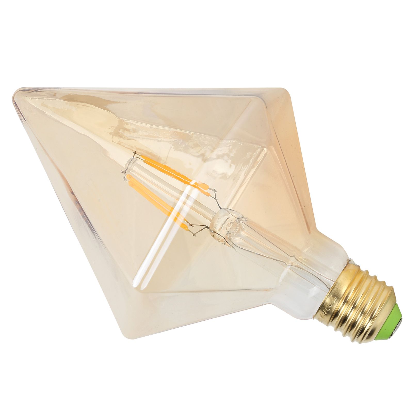 LED Filament Light Bulb Retro Style Pyramid Shape 4W E27 Bulb for Home view 7