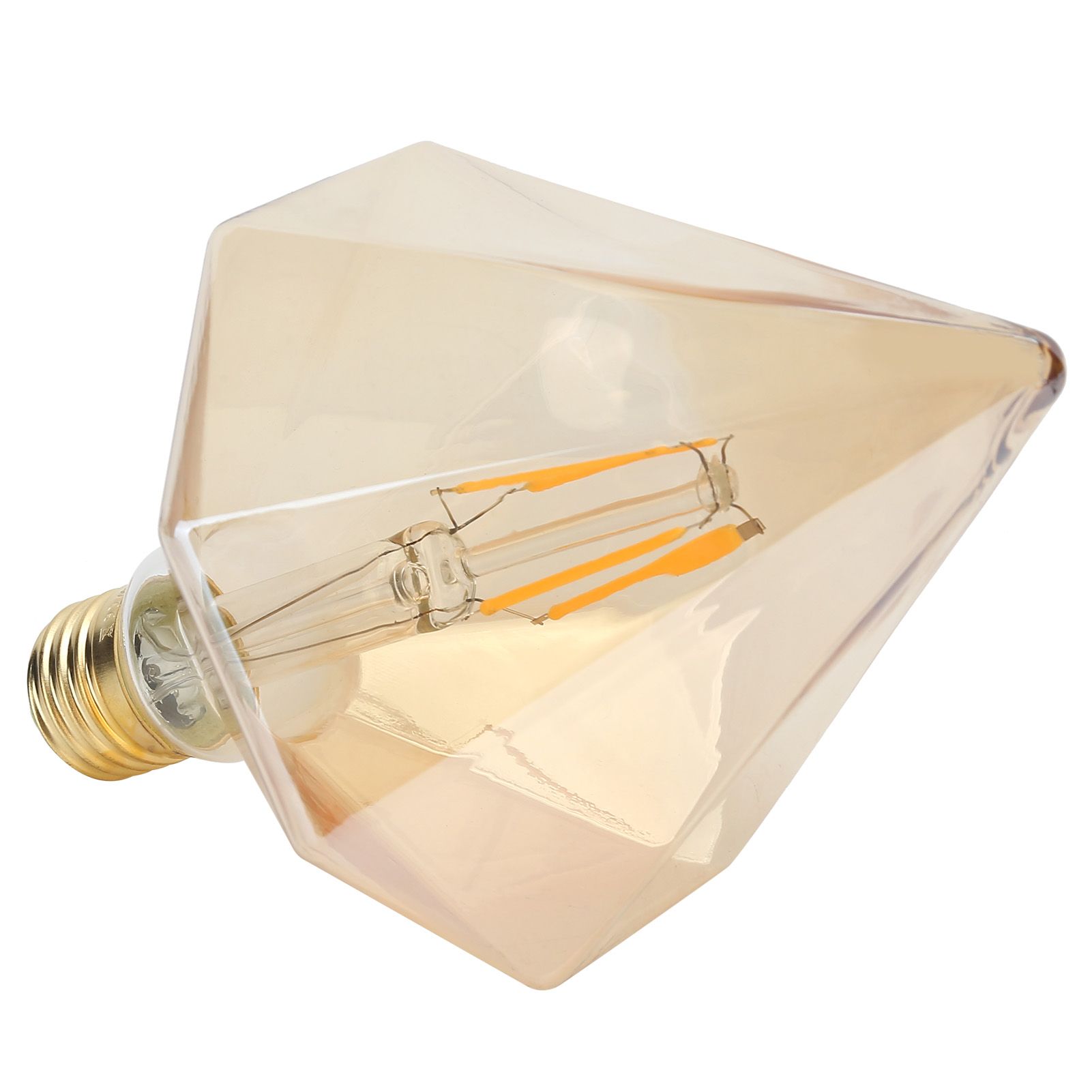 LED Filament Light Bulb Retro Style Pyramid Shape 4W E27 Bulb for Home view 9