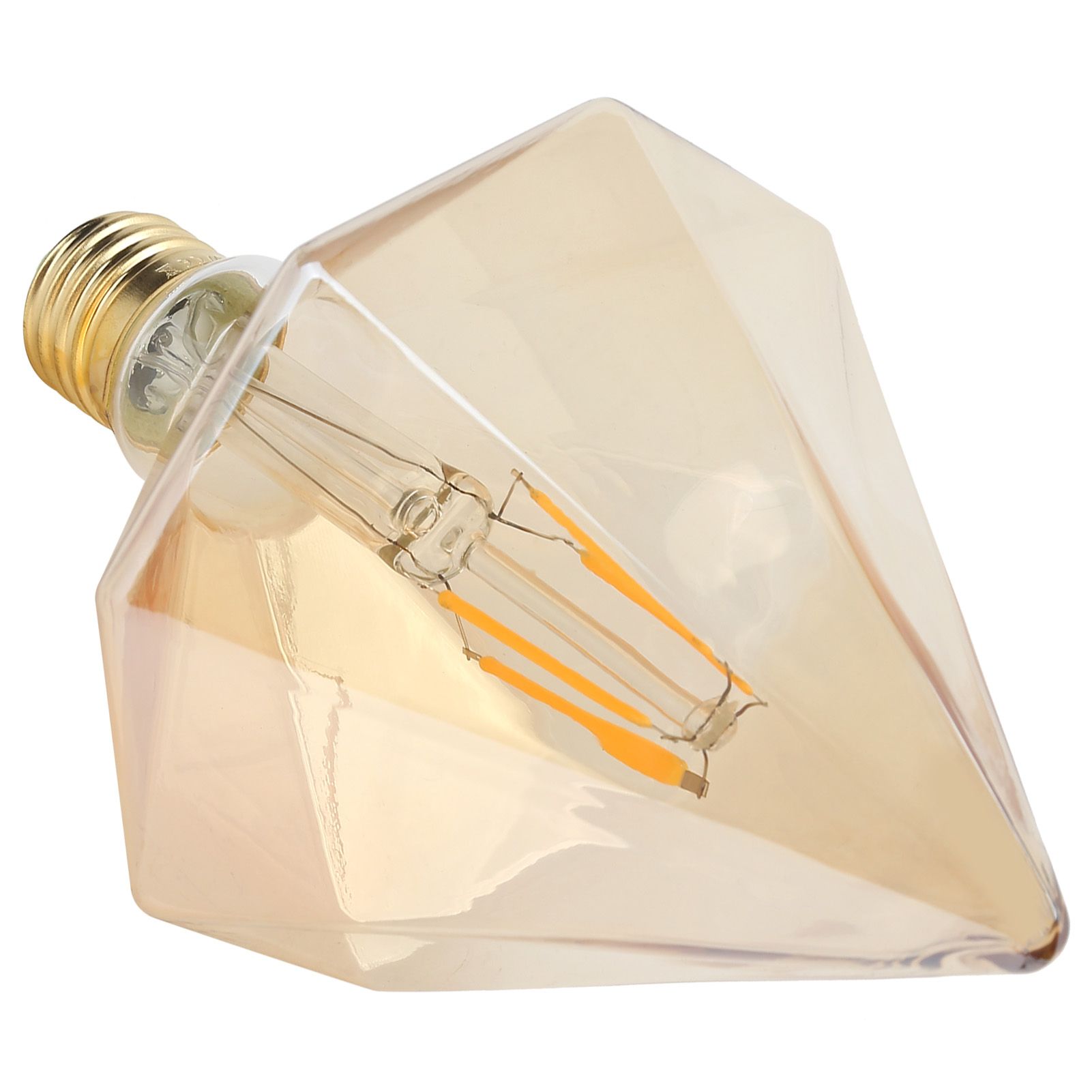 LED Filament Light Bulb Retro Style Pyramid Shape 4W E27 Bulb for Home view 10