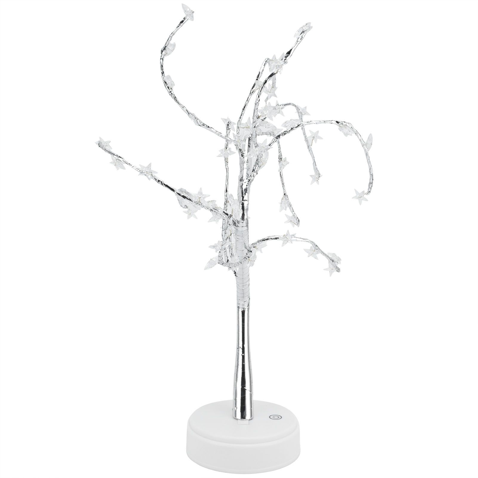60LEDs Night Light USB Powered Light Copper Wire Night Lamp Artificial Tree view 4