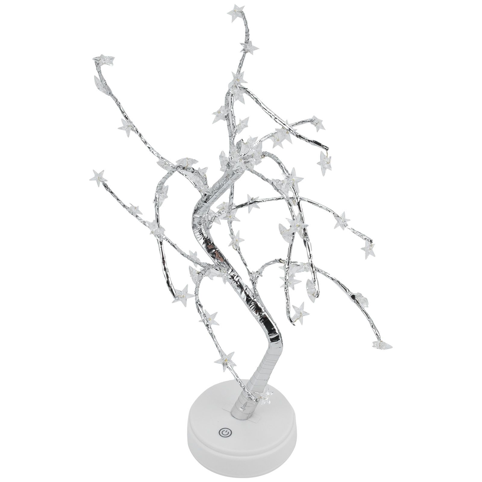 60LEDs Night Light USB Powered Light Copper Wire Night Lamp Artificial Tree view 6