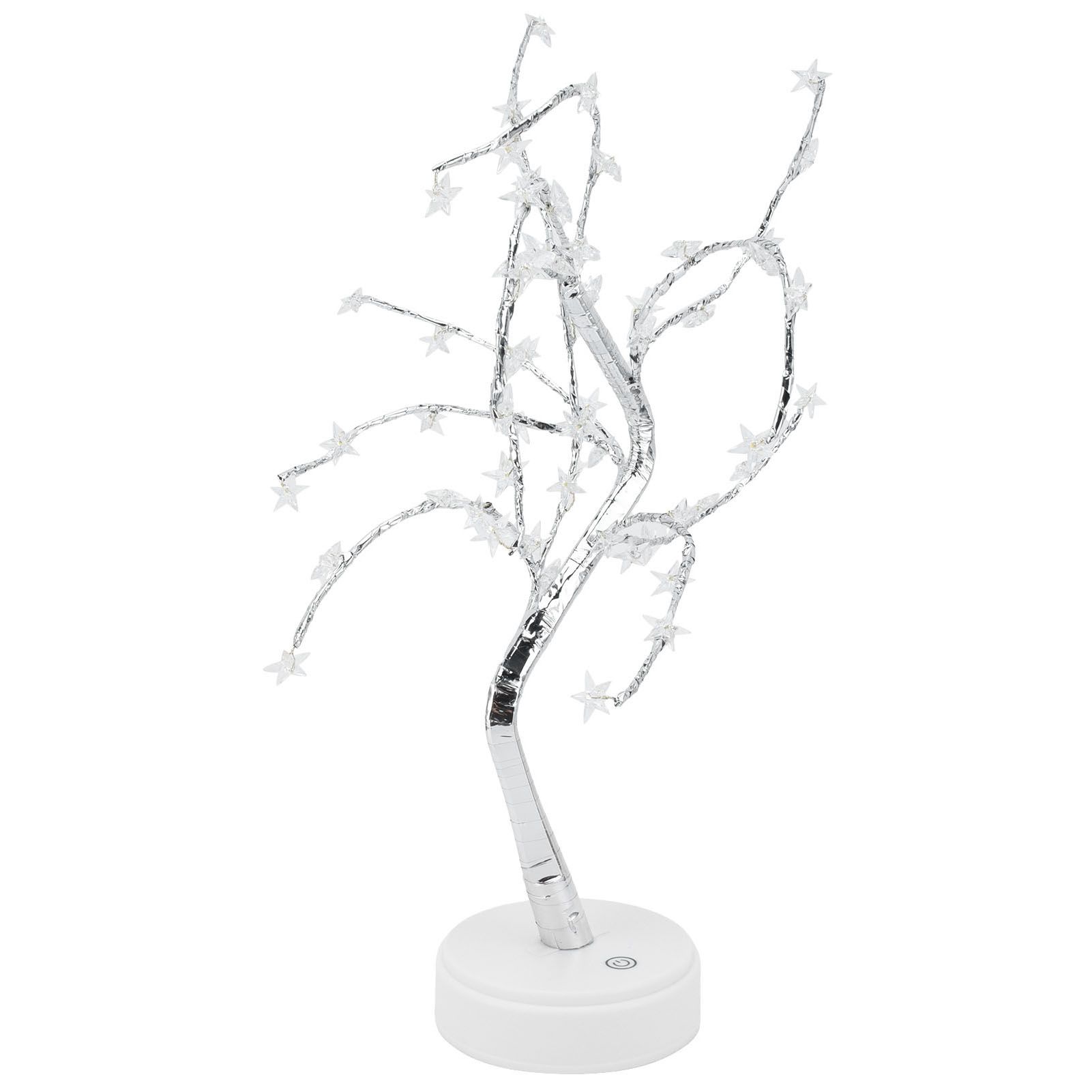 60LEDs Night Light USB Powered Light Copper Wire Night Lamp Artificial Tree view 7